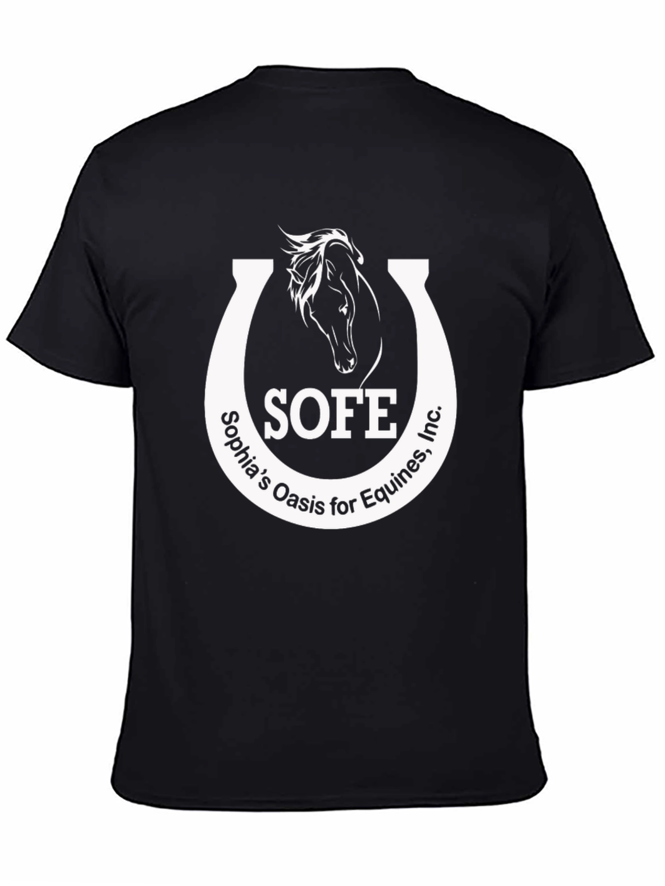 SOFE Horse Sanctuary Black T-Shirt