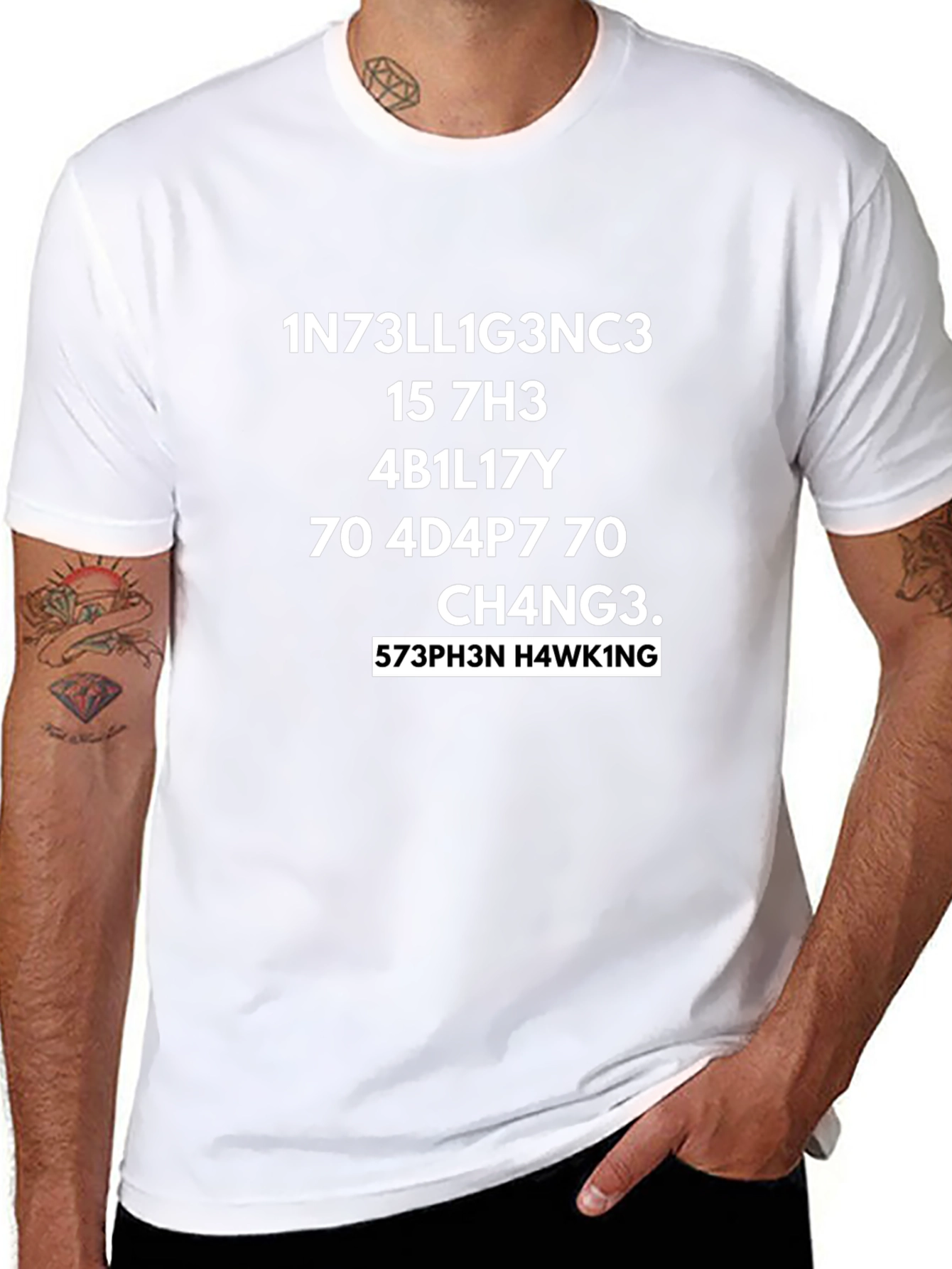 Intelligence T-Shirt - Stephen Hawking
