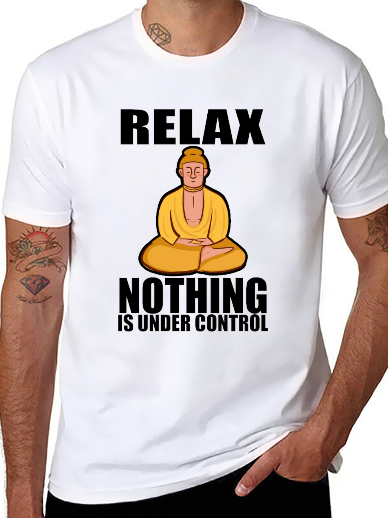 Relax Buddha Graphic Tee