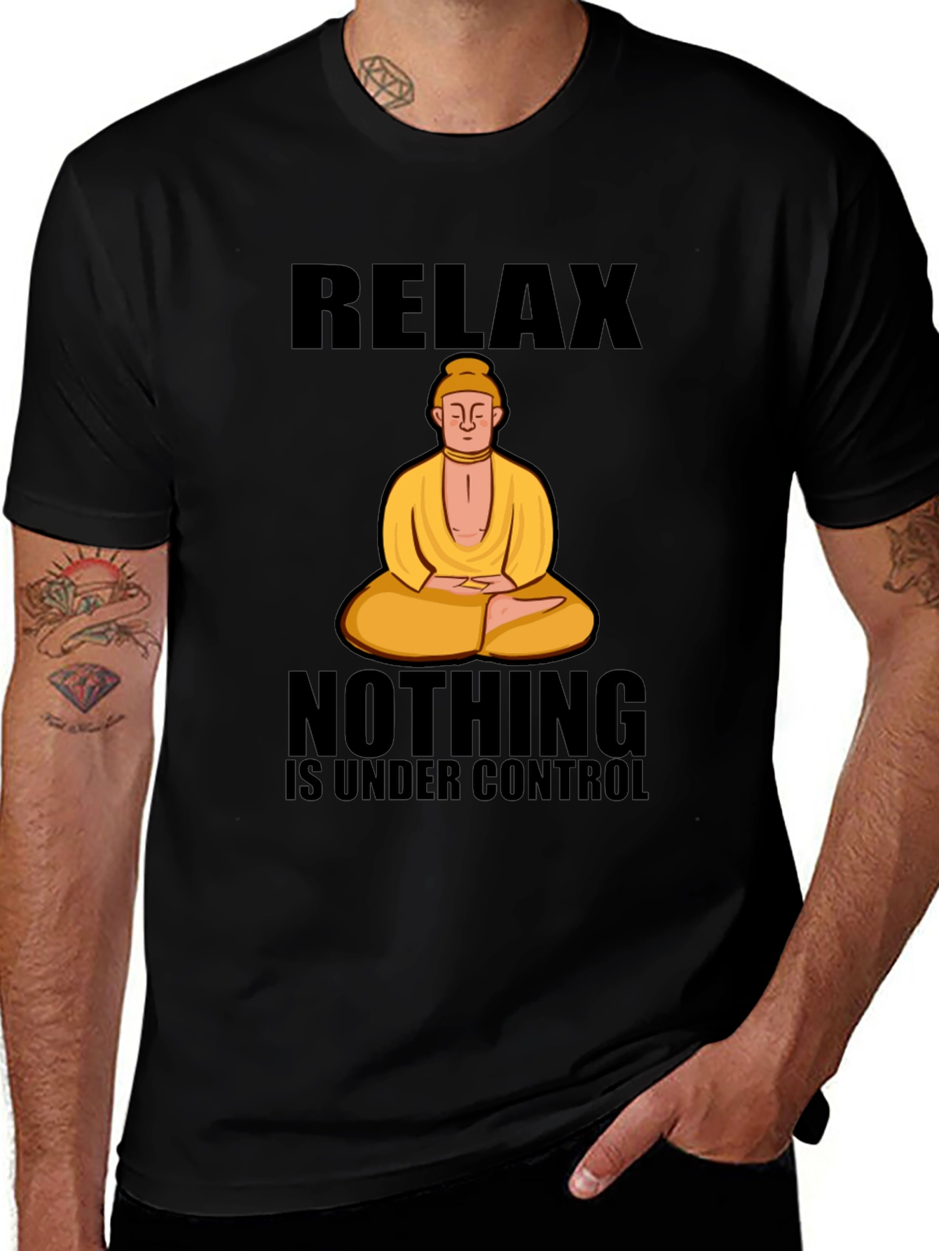 Relax Buddha Graphic Tee