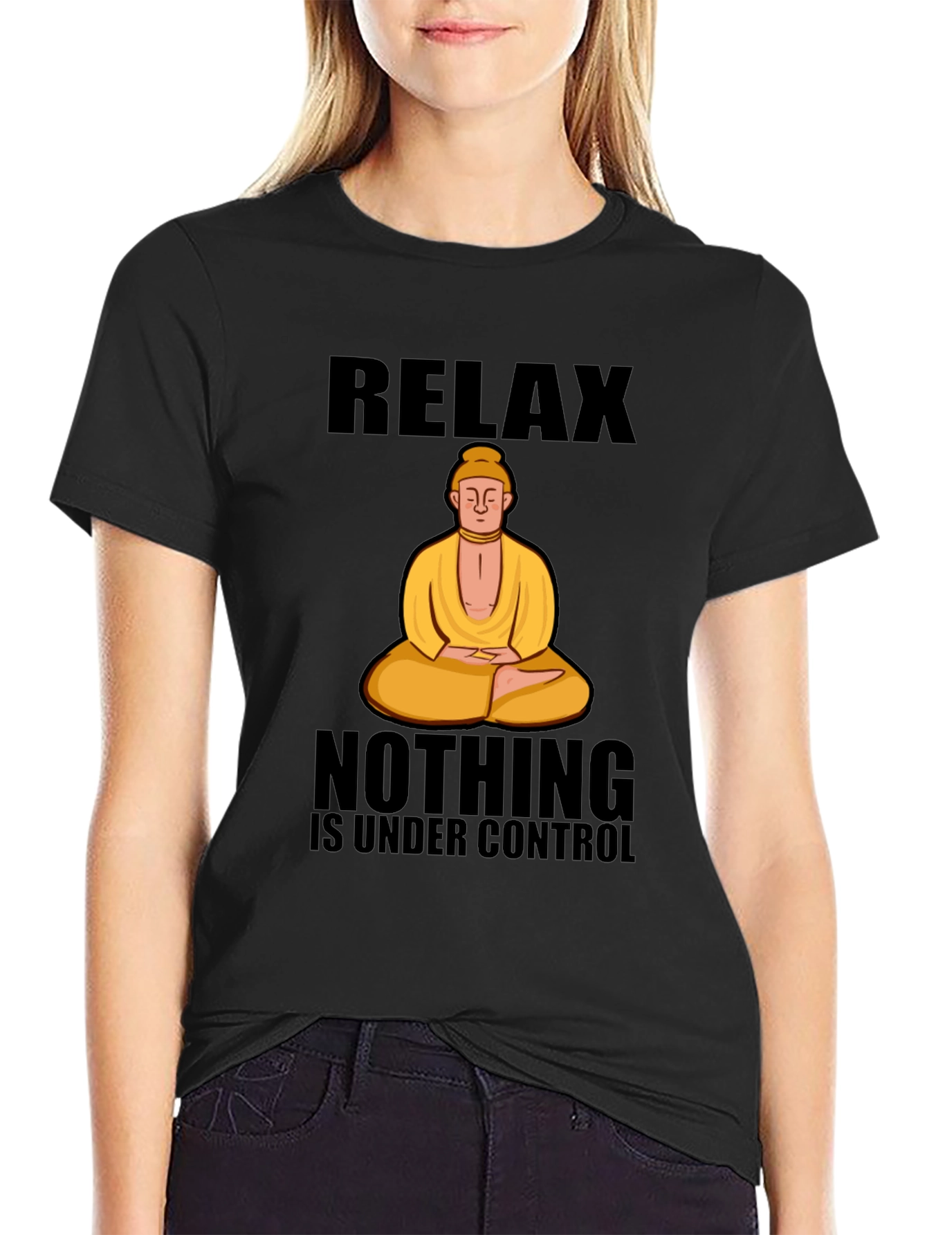Relax Buddha Graphic Tee