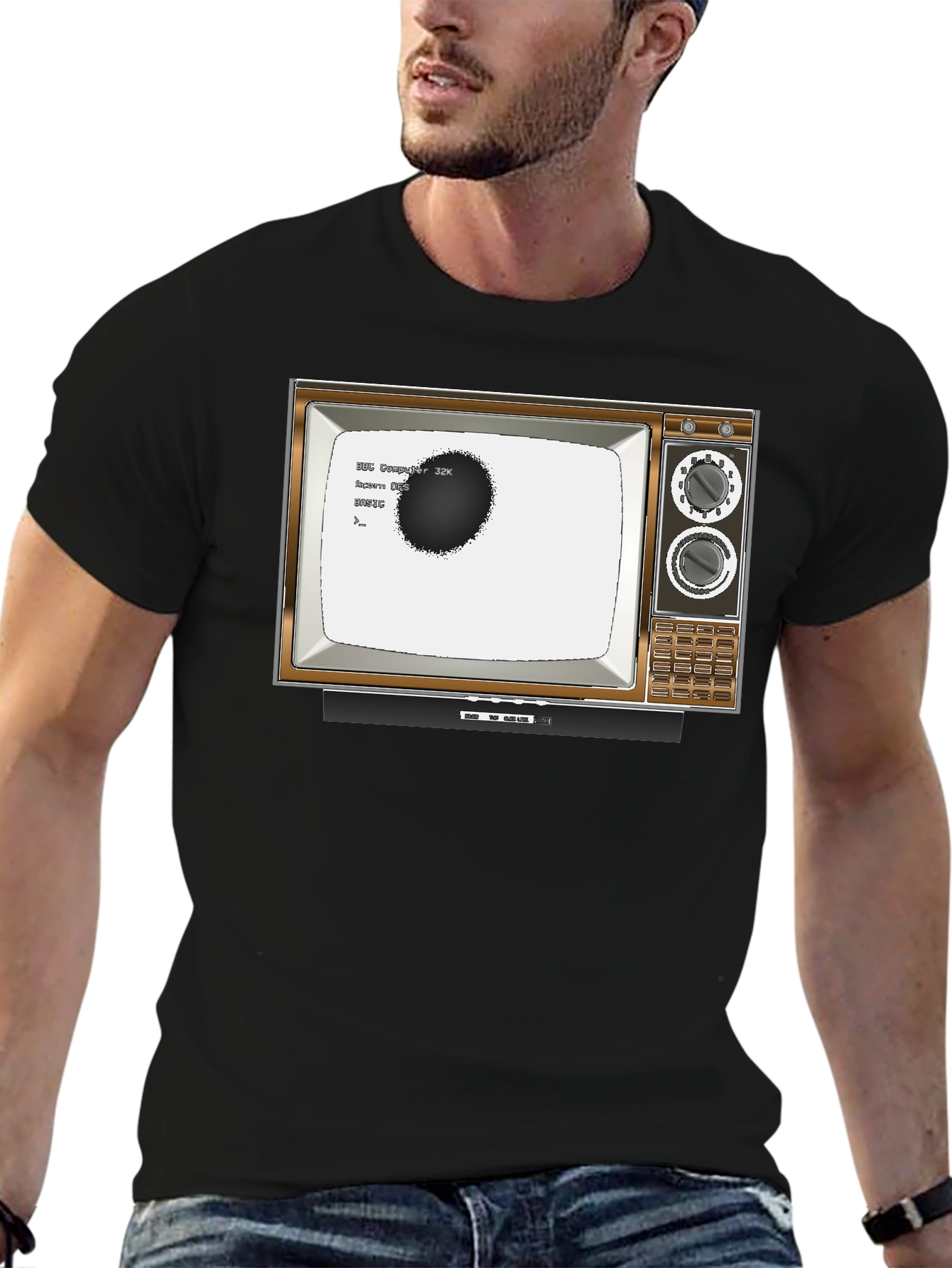 Retro Computer Terminal Graphic Tee