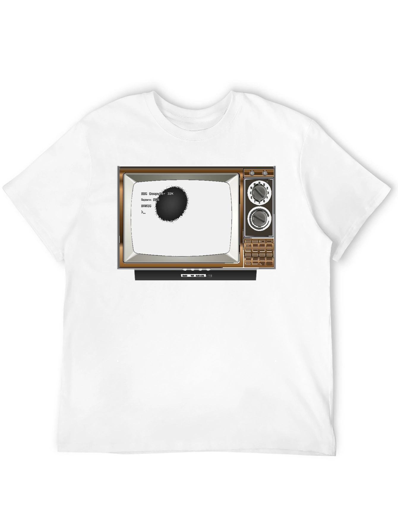 Retro Computer Terminal Graphic Tee
