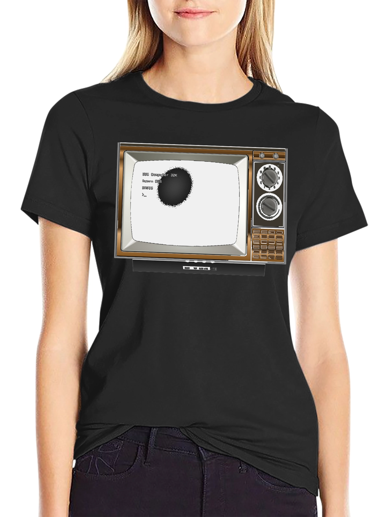 Retro Computer Terminal Graphic Tee