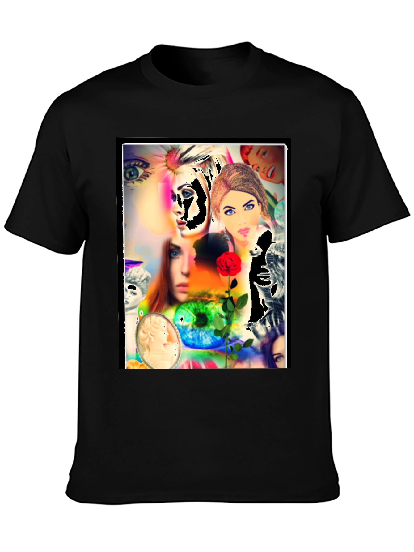 Surreal Art Black T-Shirt