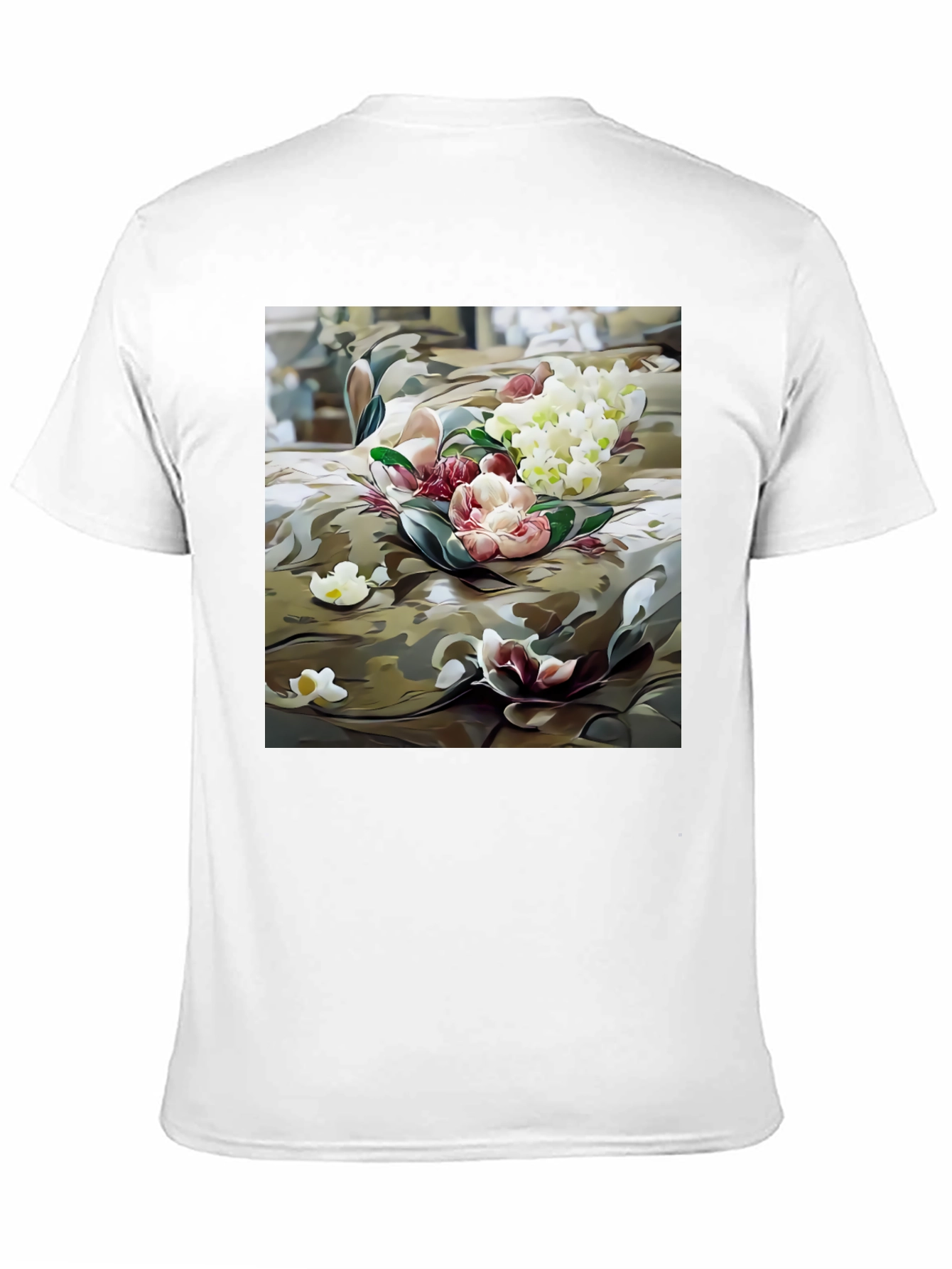 Floral Camo Graphic Tee