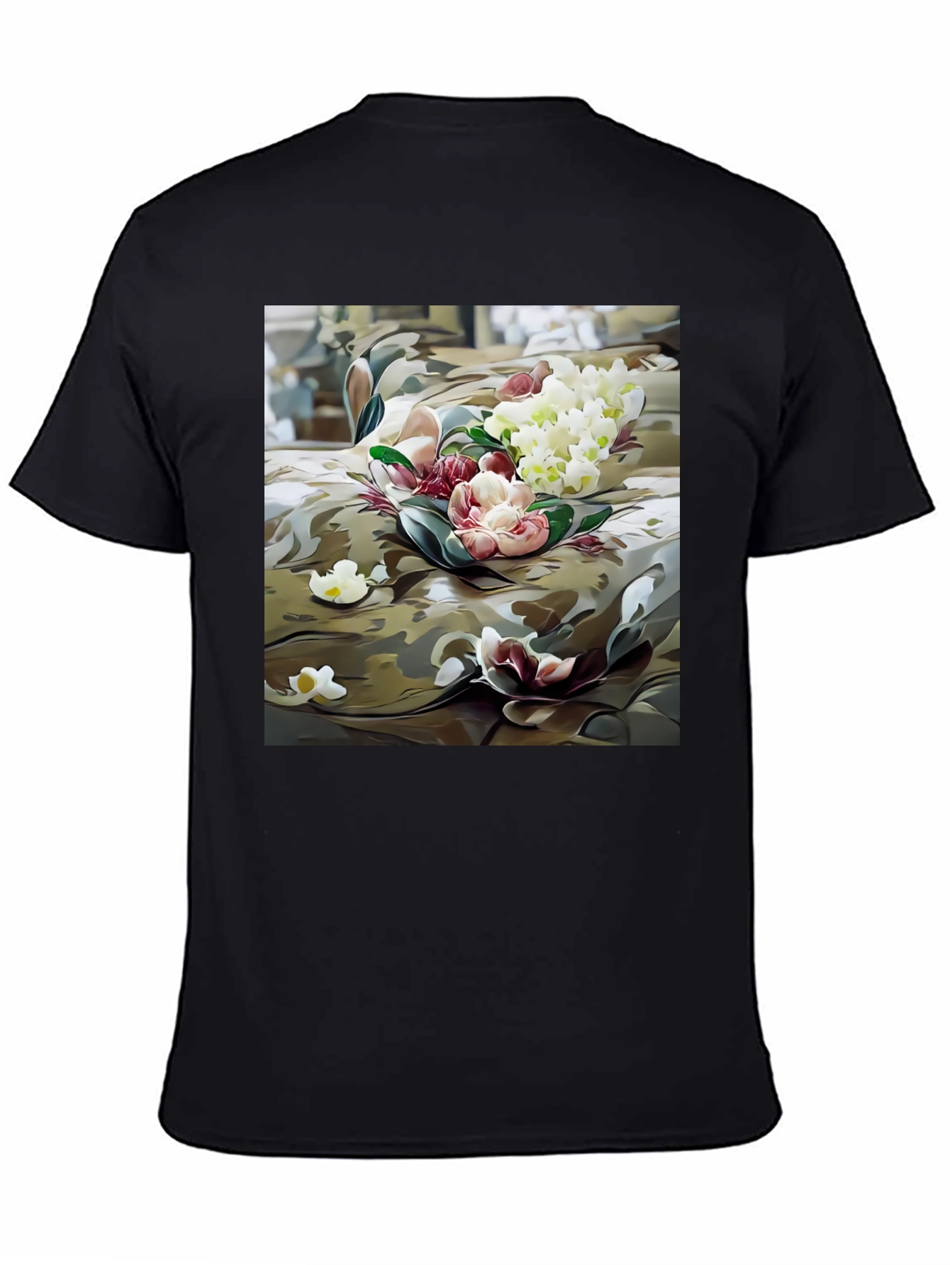 Floral Camo Graphic Tee