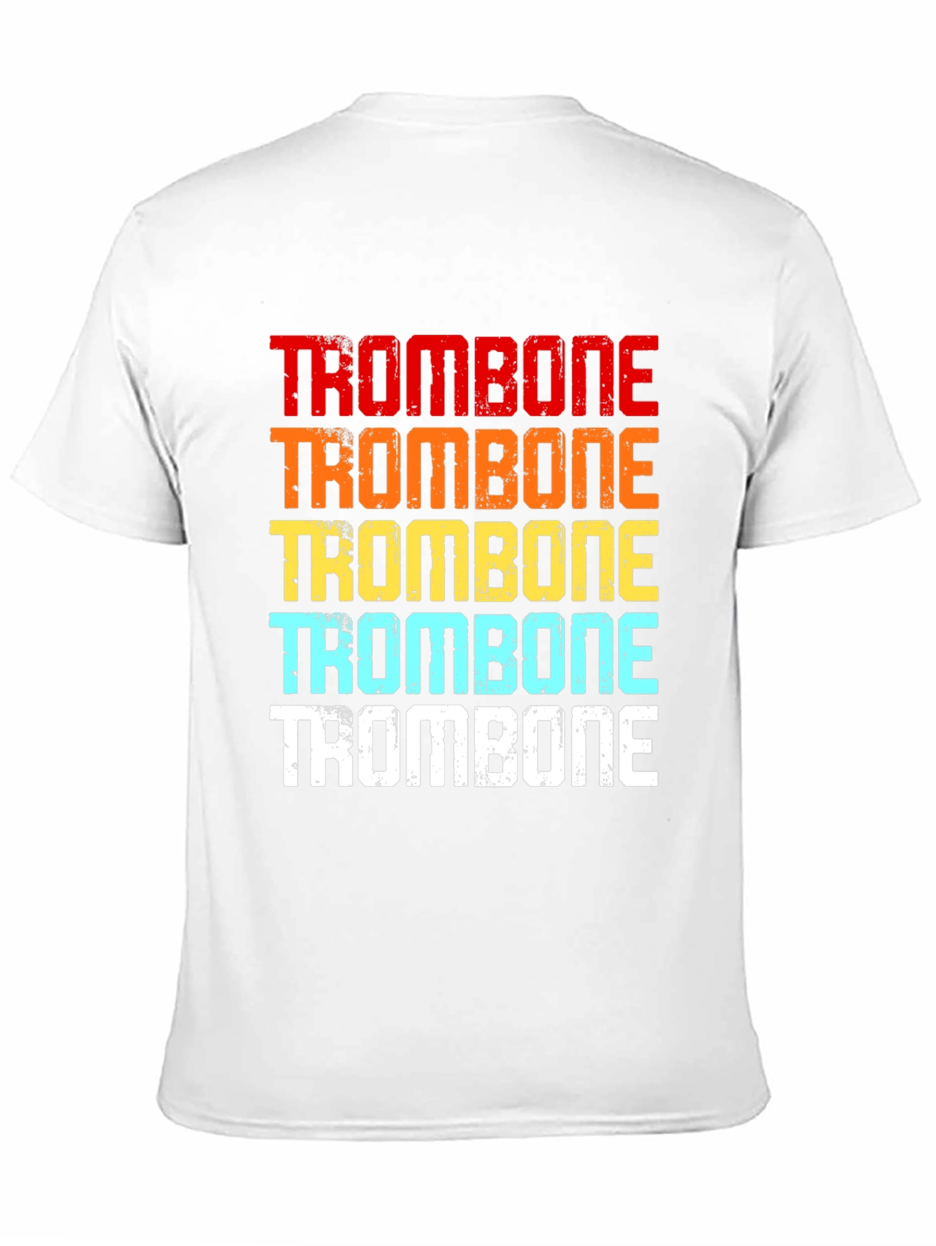 Retro Trombone Player Graphic Tee
