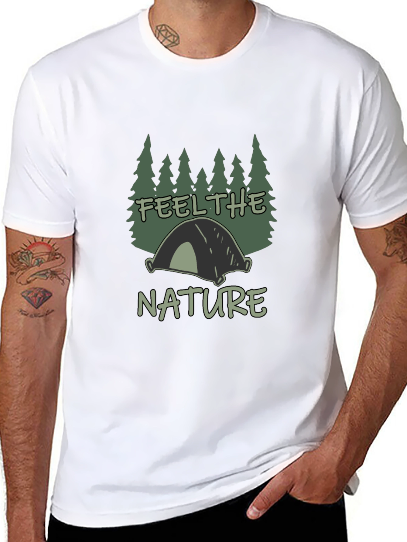 Nature Camping T-Shirt: Feel the Adventure