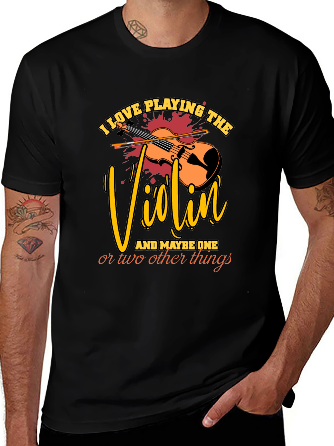 I Love Playing The Violin T-Shirt