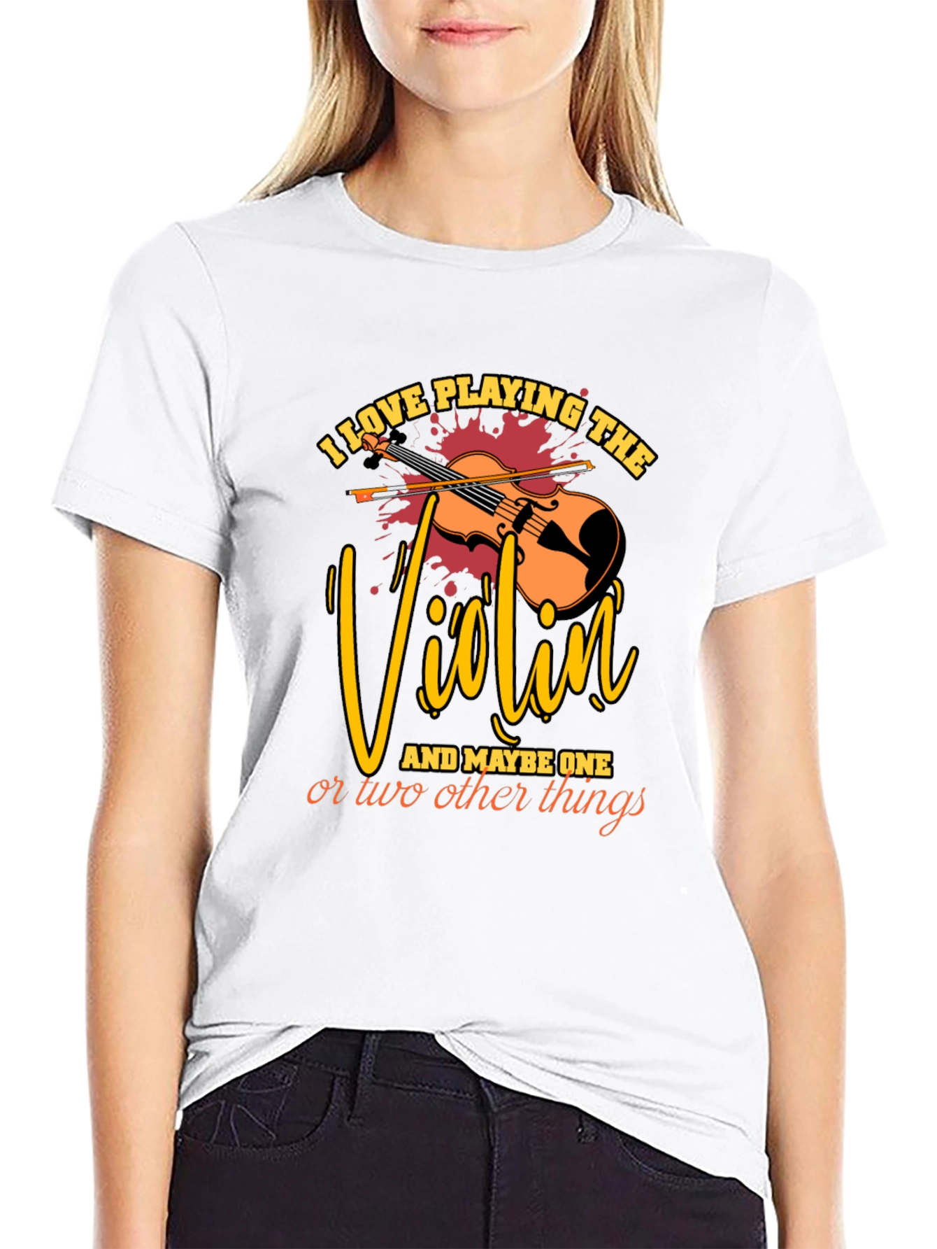 I Love Playing The Violin T-Shirt