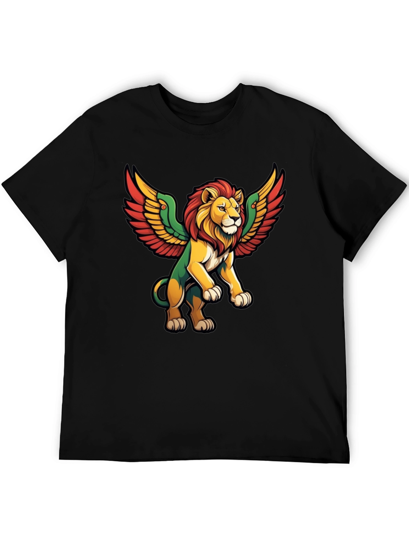 Winged Lion Graphic Tee