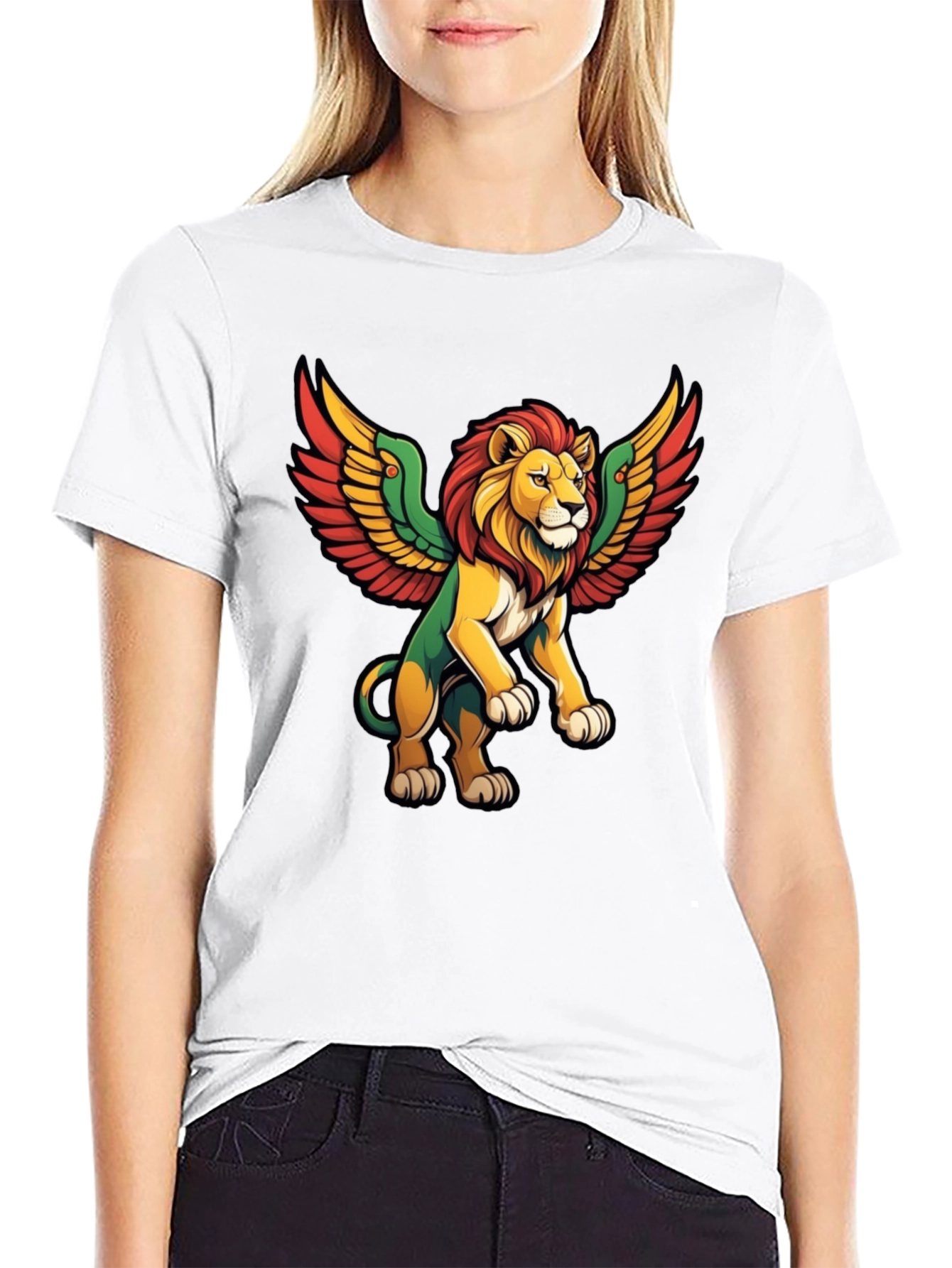 Winged Lion Graphic Tee