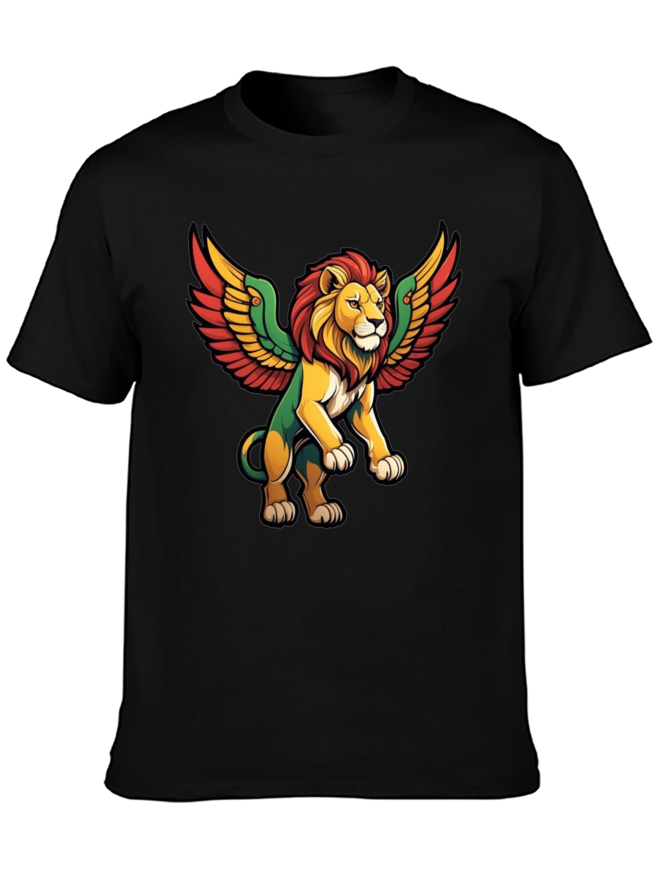 Winged Lion Graphic Tee
