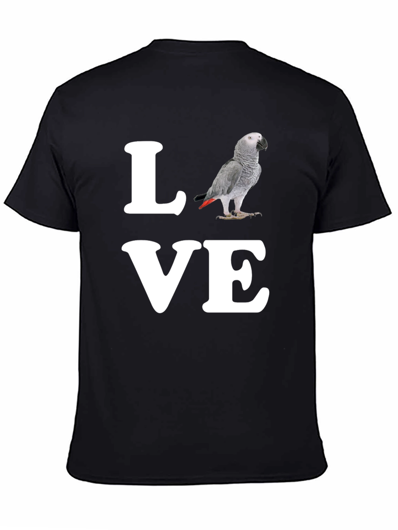 Love Parrot T-Shirt - Unique Graphic Tee