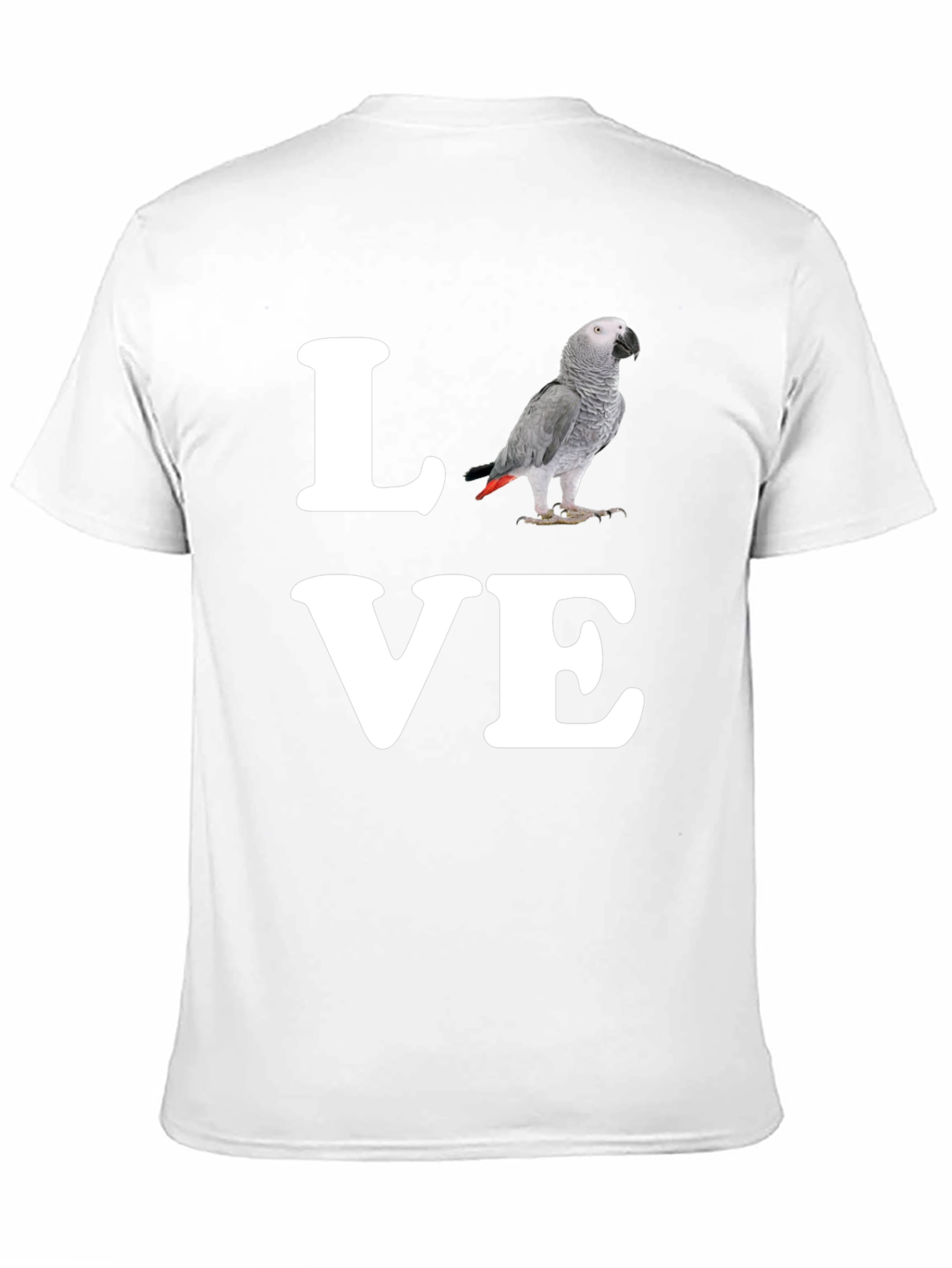 Love Parrot T-Shirt - Unique Graphic Tee