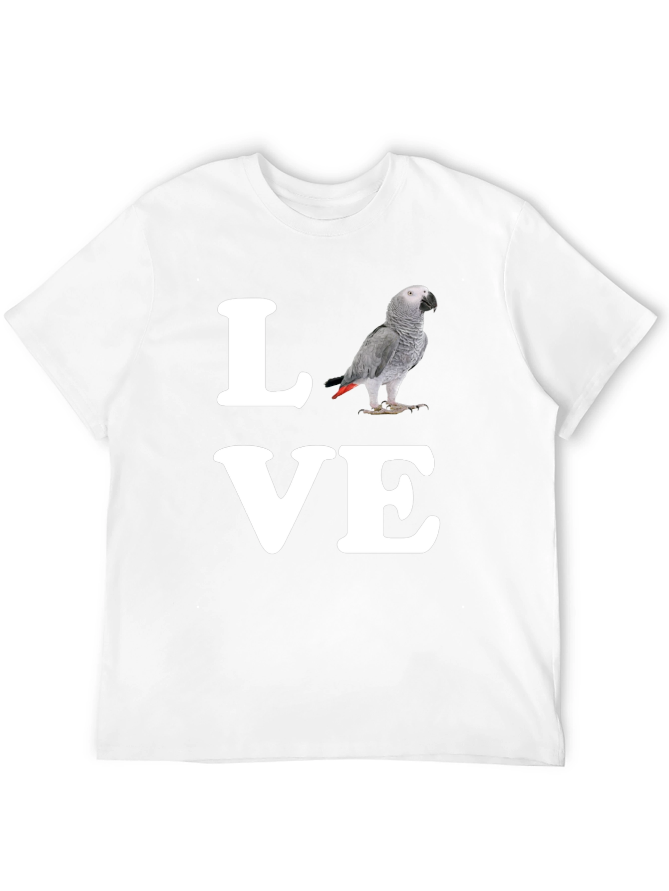 Love Parrot T-Shirt - Unique Graphic Tee