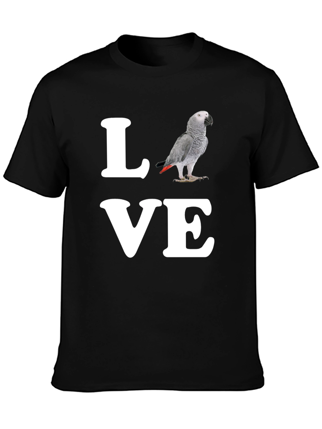 Love Parrot T-Shirt - Unique Graphic Tee
