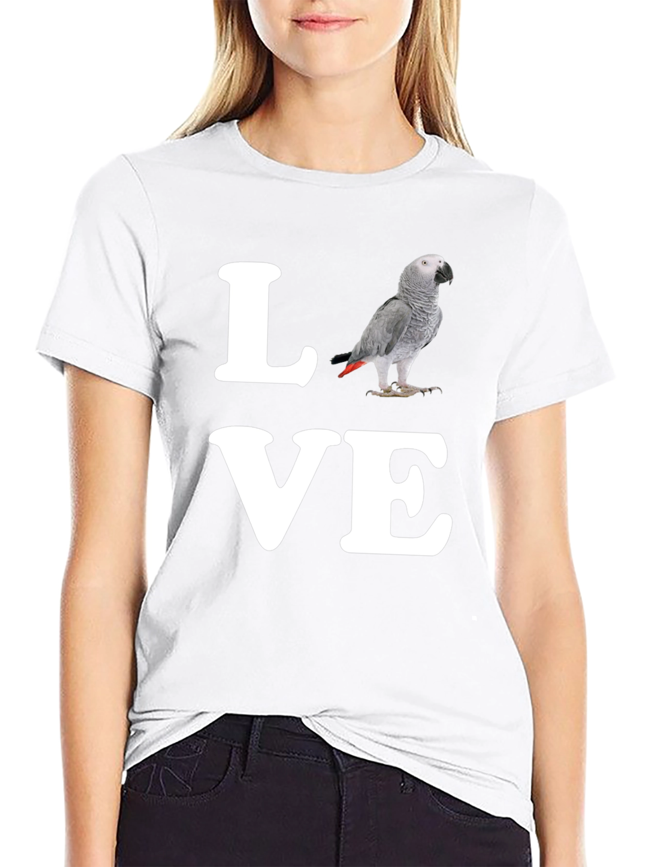 Love Parrot T-Shirt - Unique Graphic Tee