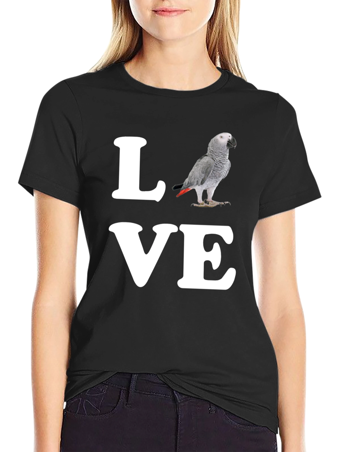 Love Parrot T-Shirt - Unique Graphic Tee