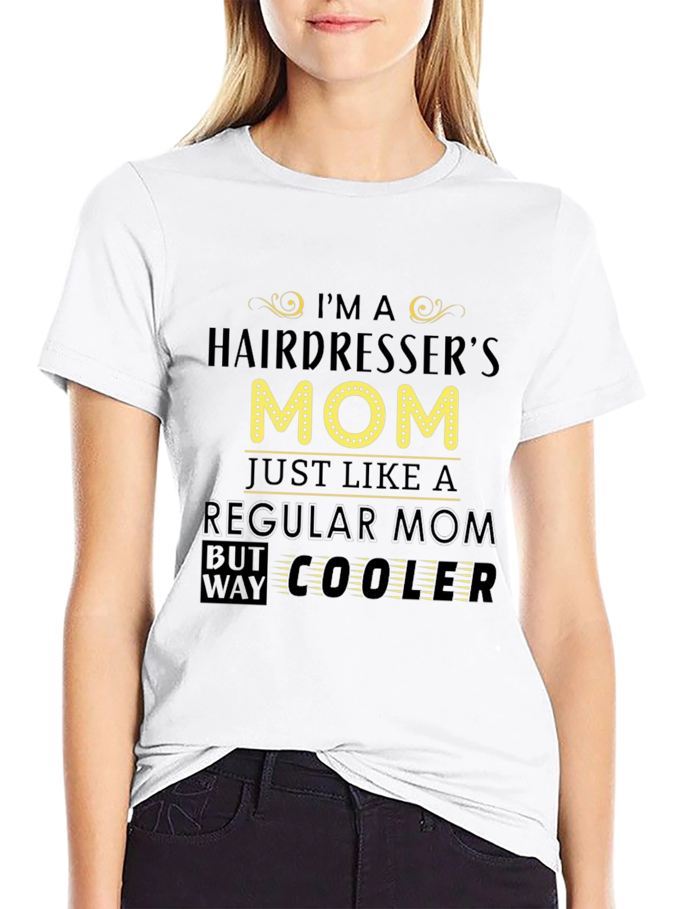 Hairdressers Mom T-Shirt - Cool Mom Tee