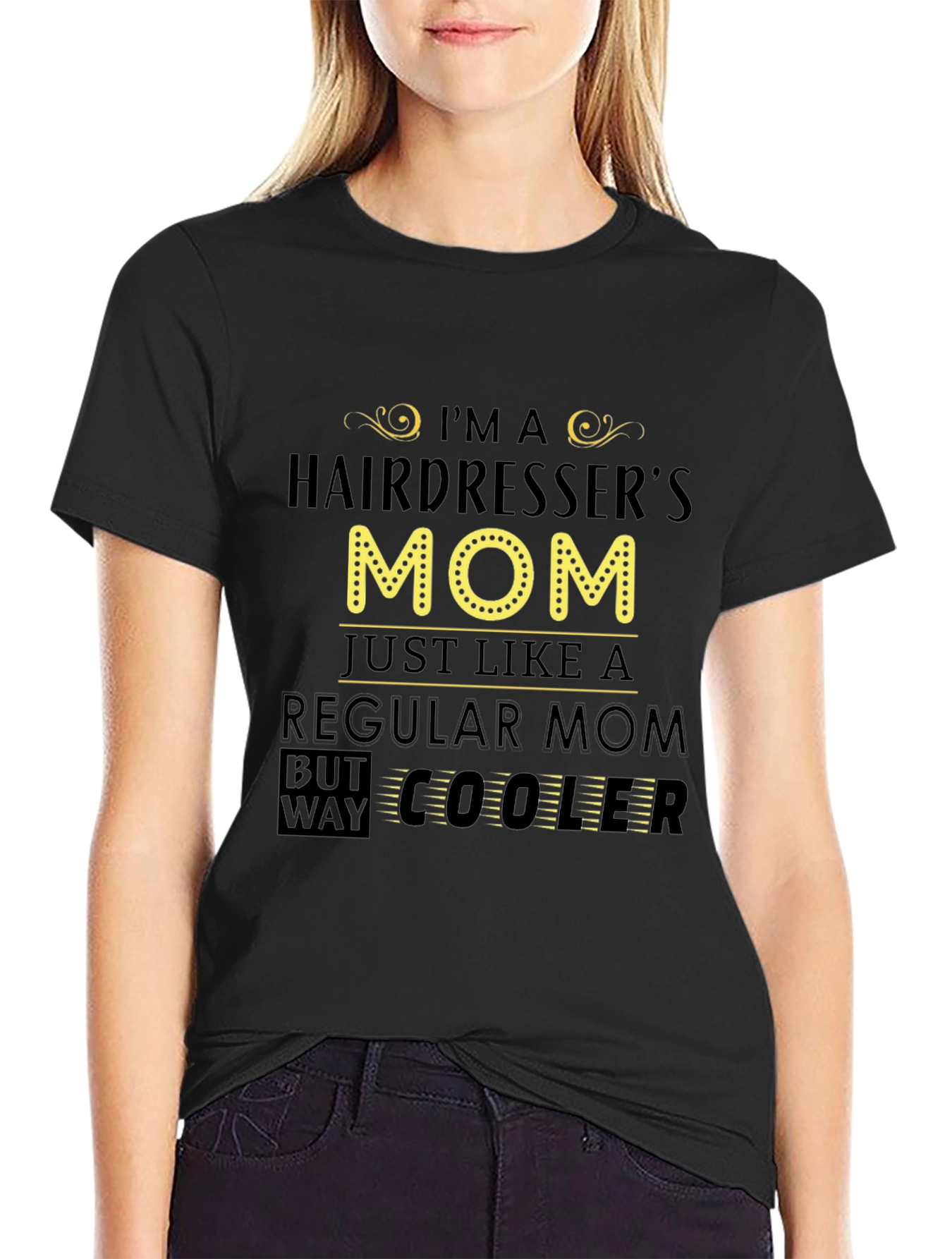Hairdressers Mom T-Shirt - Cool Mom Tee