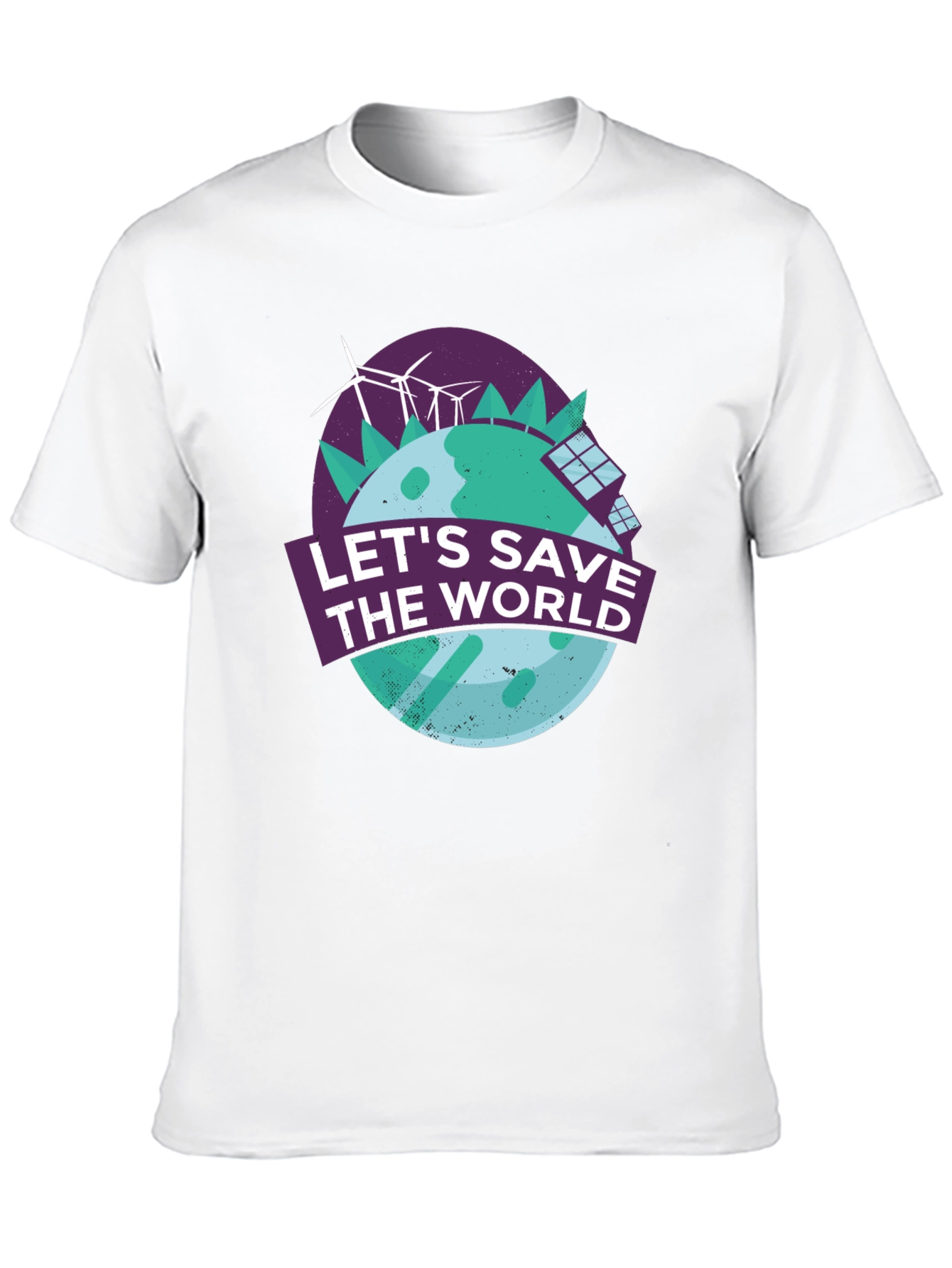 Save the World T-Shirt - Eco-Friendly Design