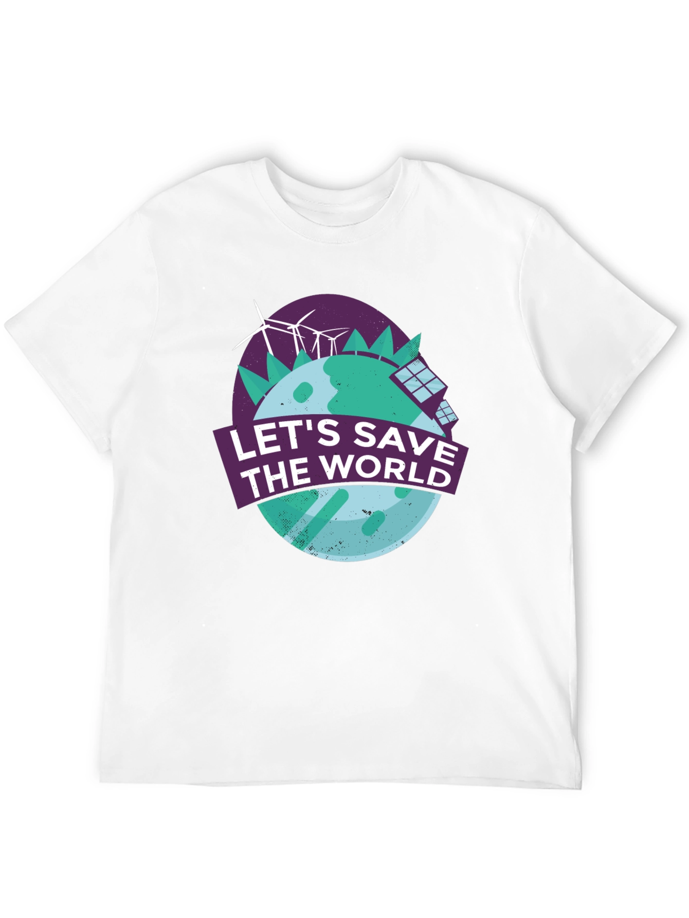 Save the World T-Shirt - Eco-Friendly Design