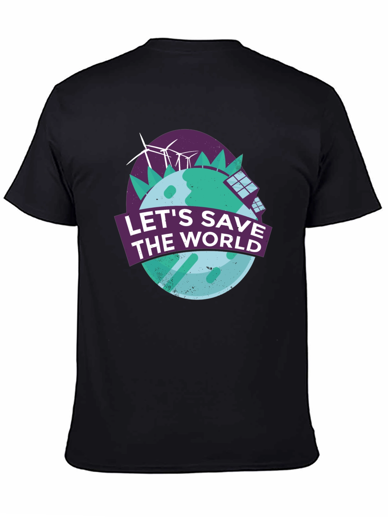 Save the World T-Shirt - Eco-Friendly Design