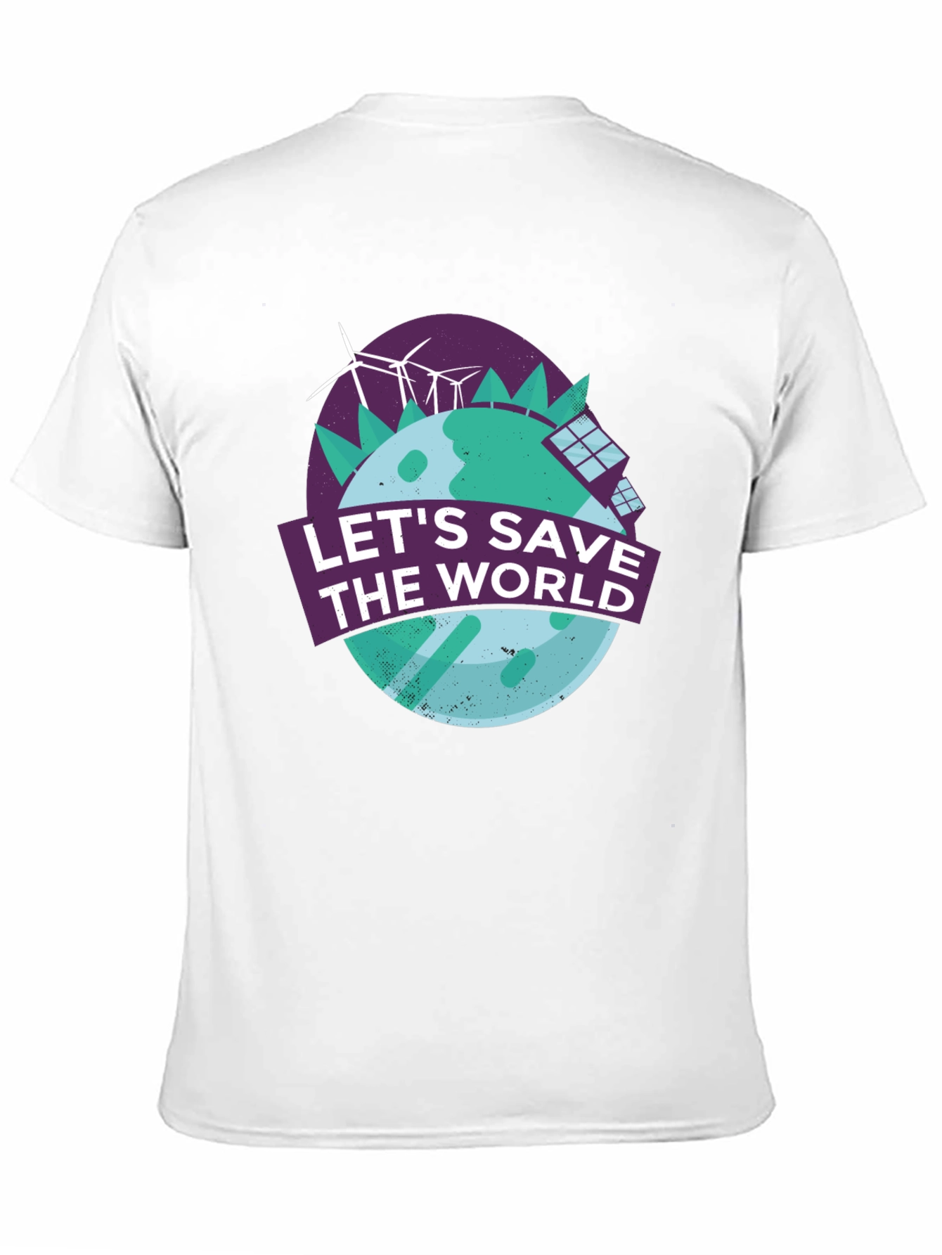 Save the World T-Shirt - Eco-Friendly Design