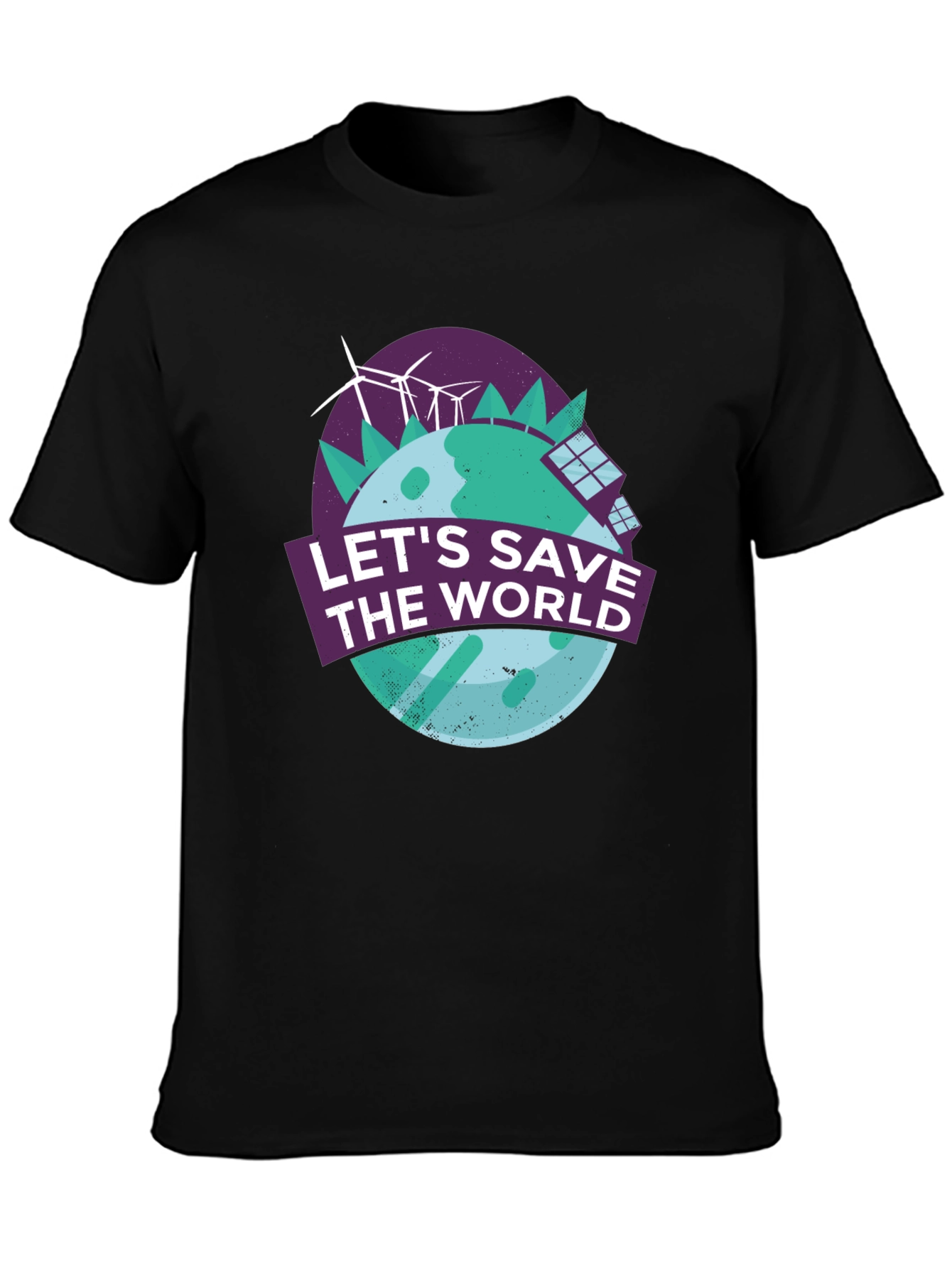 Save the World T-Shirt - Eco-Friendly Design