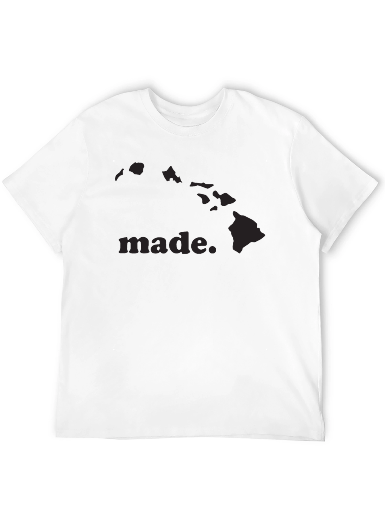 Made in Hawaii Black Graphic Tee Shirt