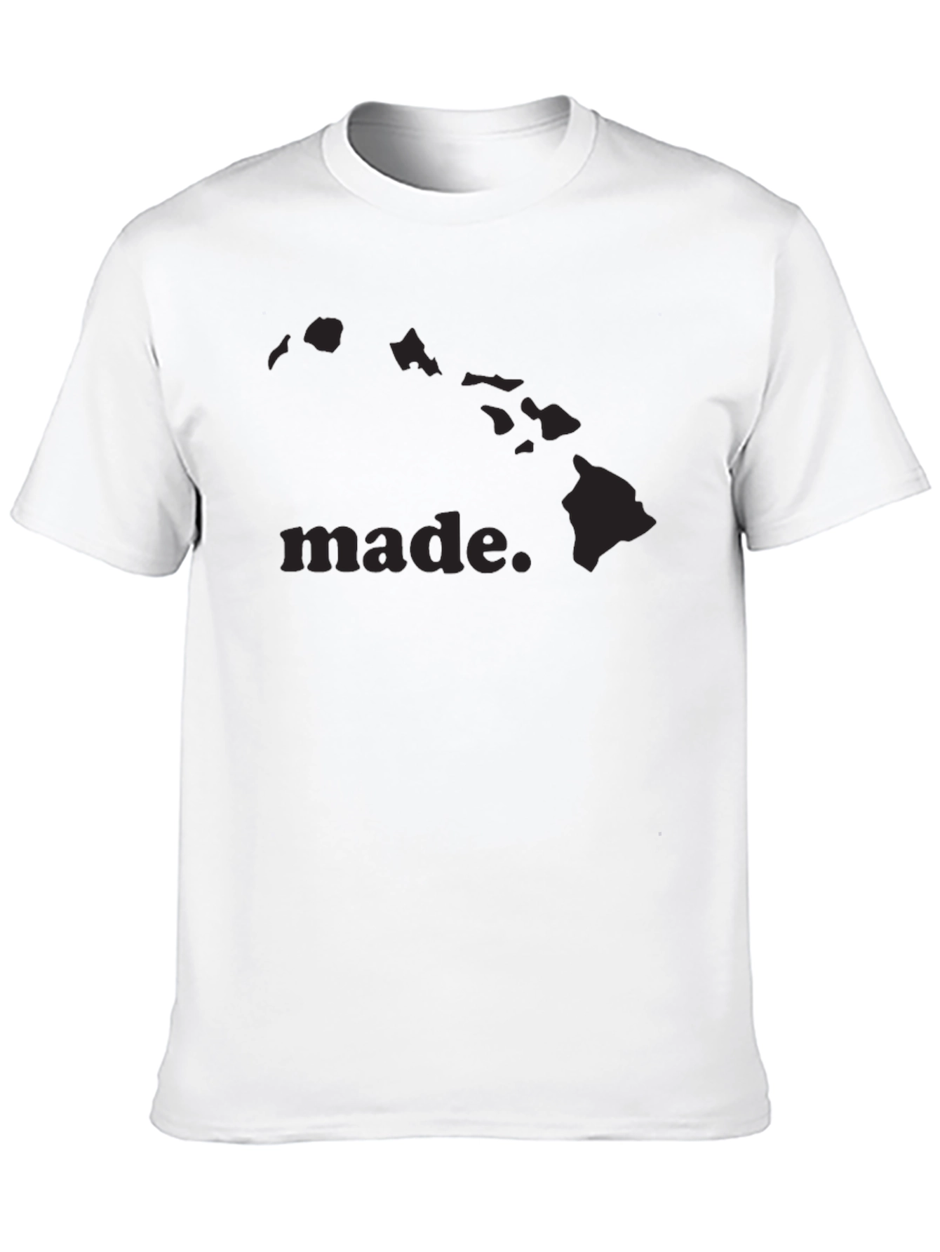 Made in Hawaii Black Graphic Tee Shirt