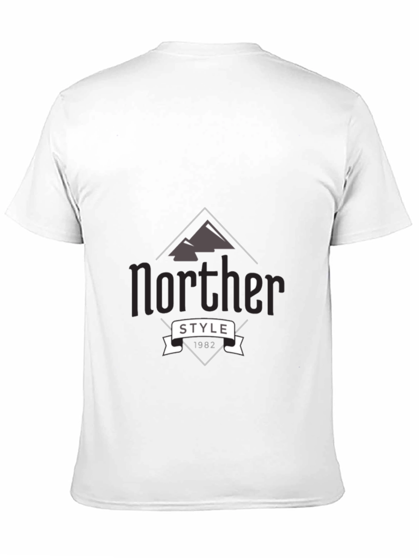 Norther Style Graphic Tee - Mens Black T-Shirt