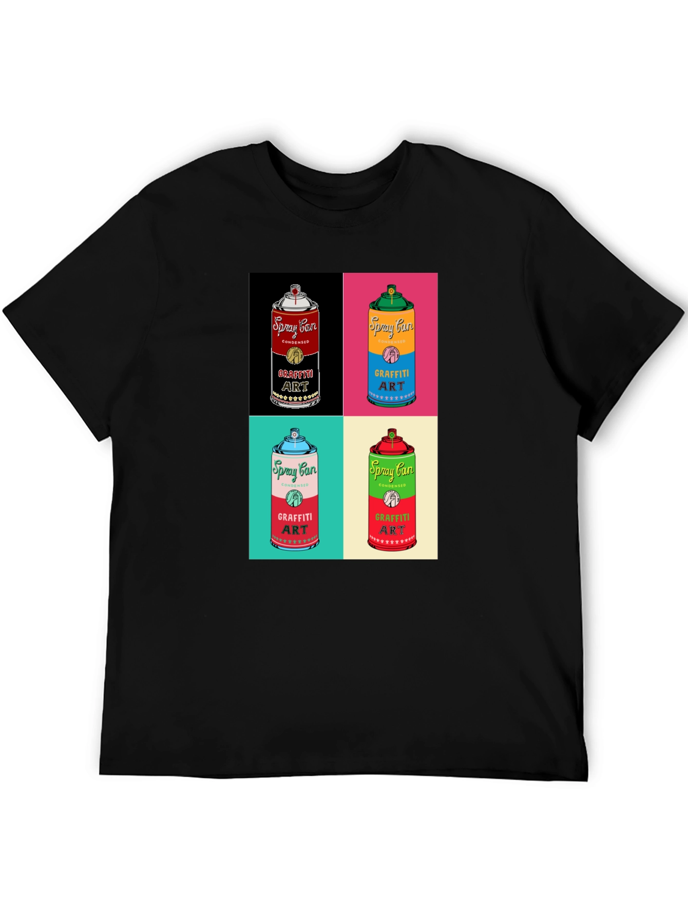 Spray Can Graffiti Art T-Shirt