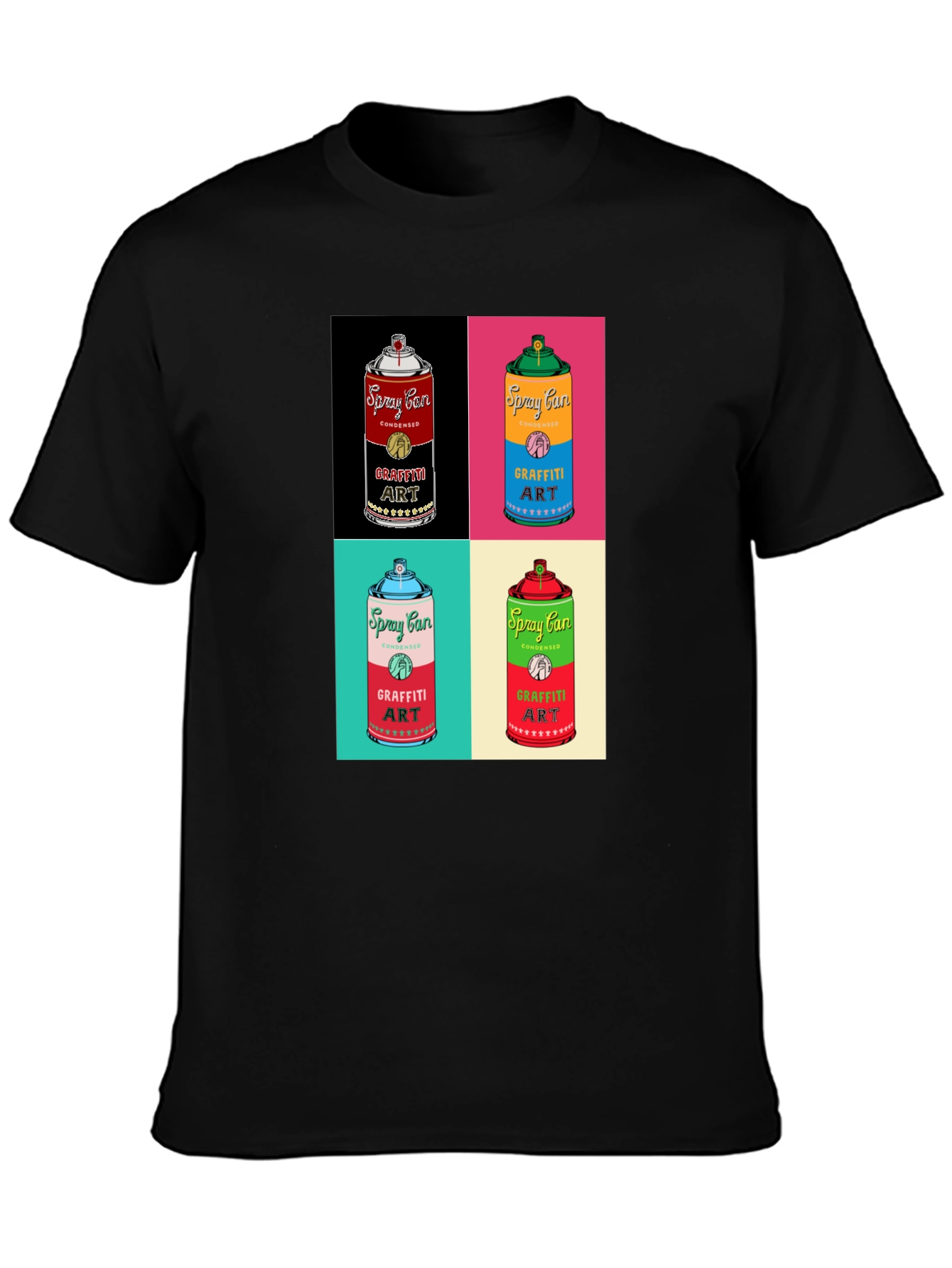 Spray Can Graffiti Art T-Shirt