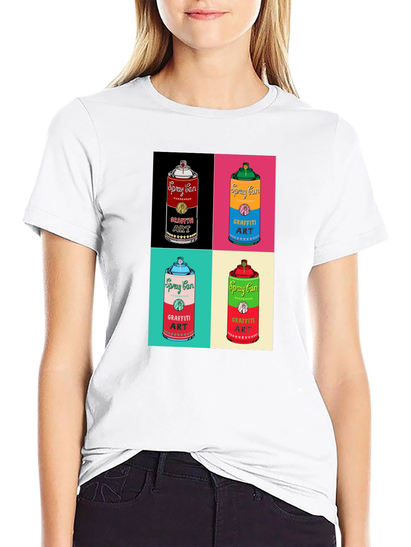 Spray Can Graffiti Art T-Shirt