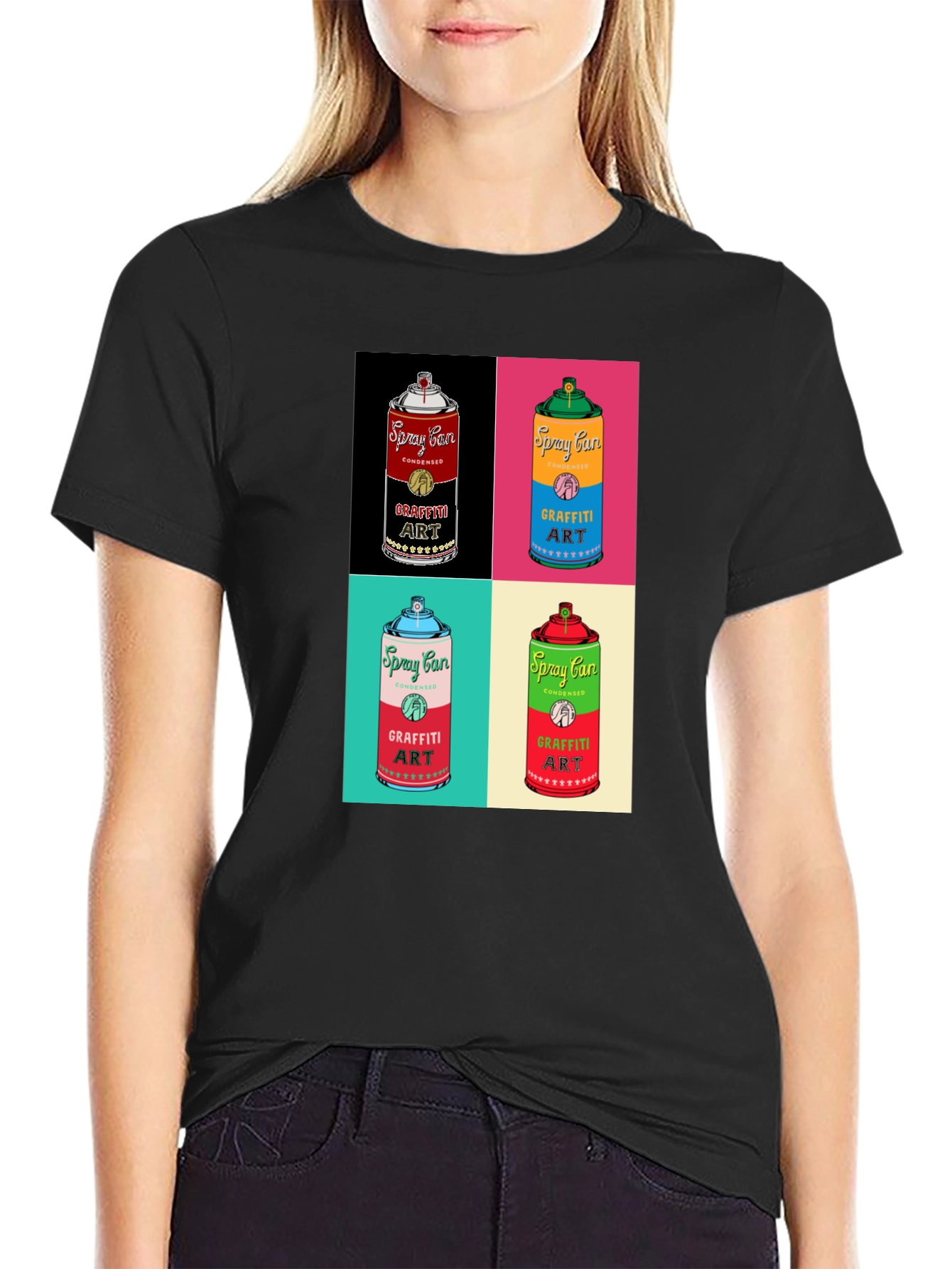 Spray Can Graffiti Art T-Shirt