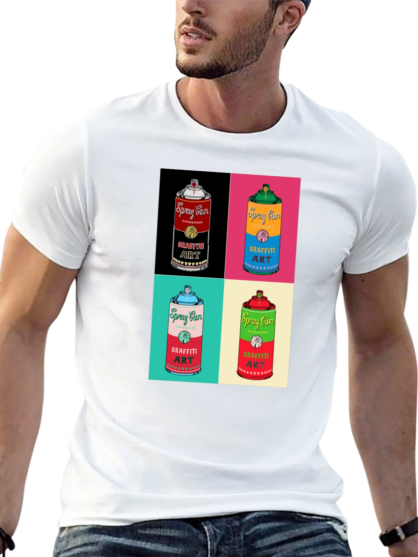 Spray Can Graffiti Art T-Shirt
