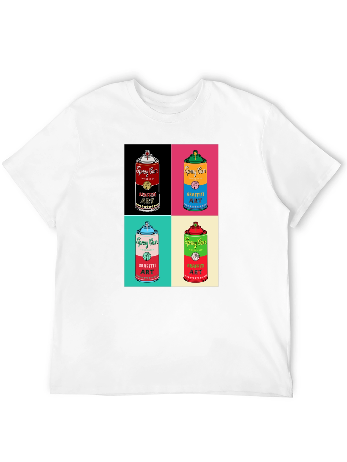 Spray Can Graffiti Art T-Shirt