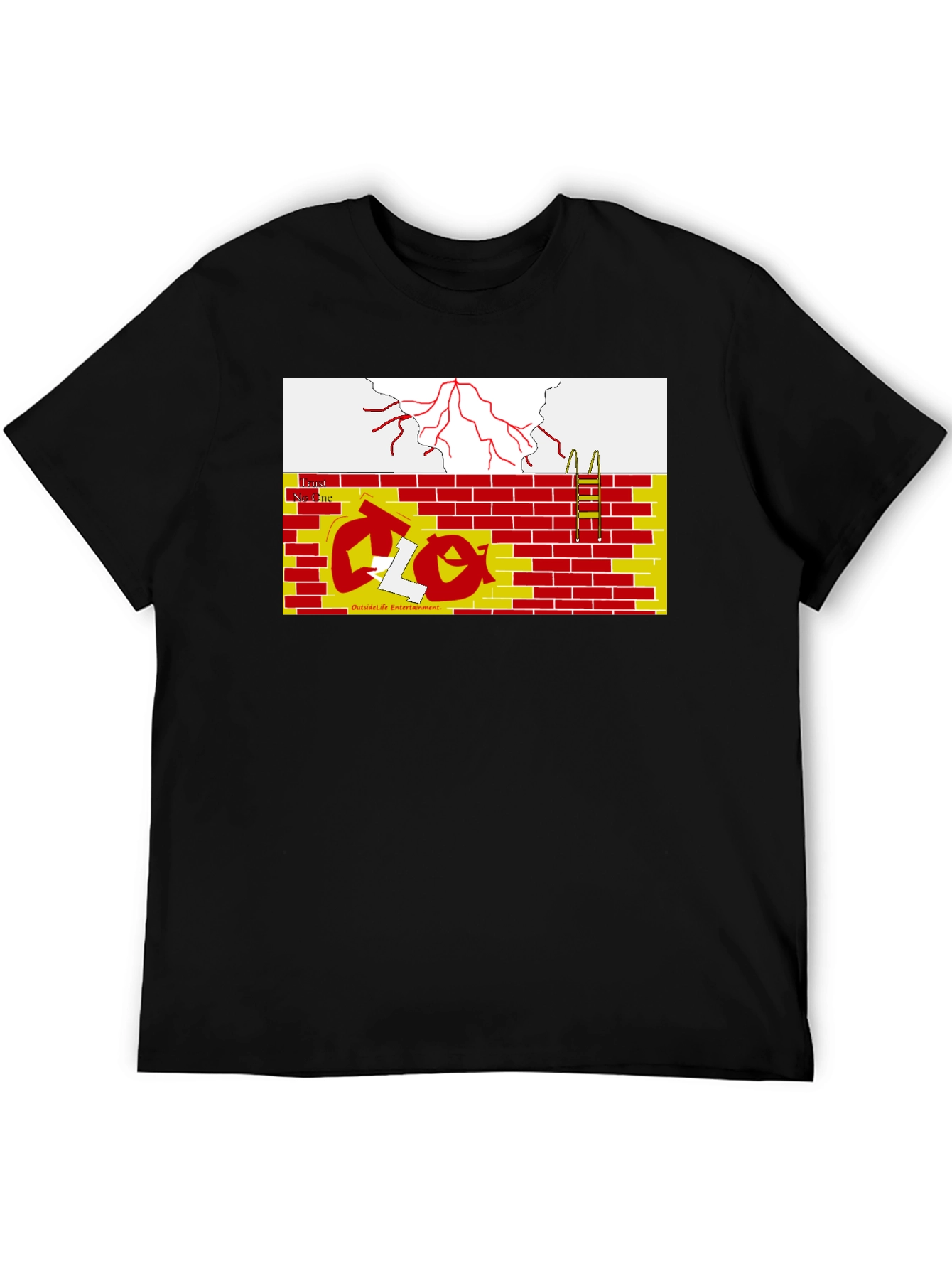 Abstract Graphic Print Tee