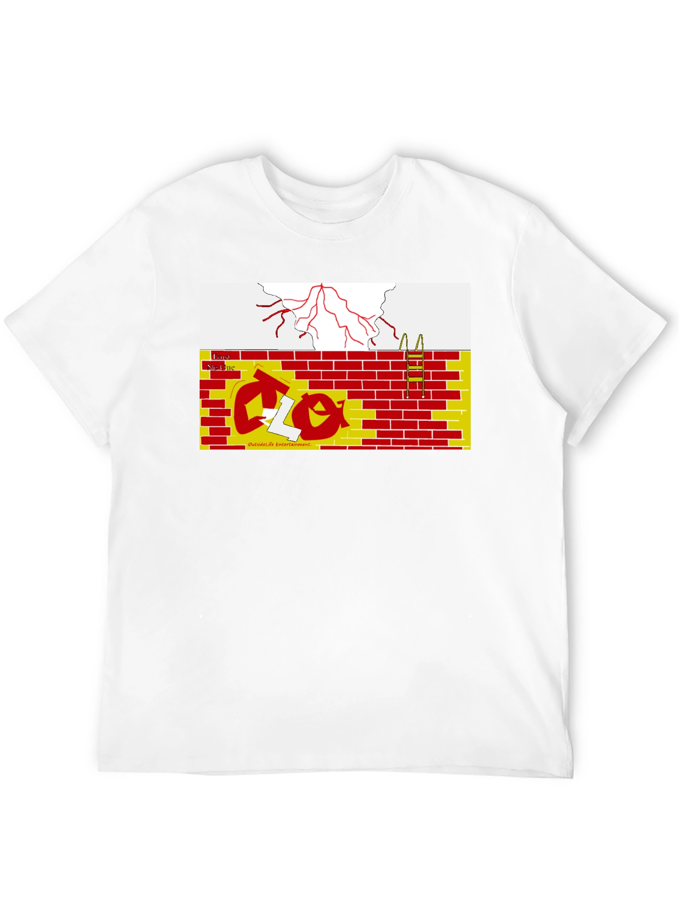 Abstract Graphic Print Tee