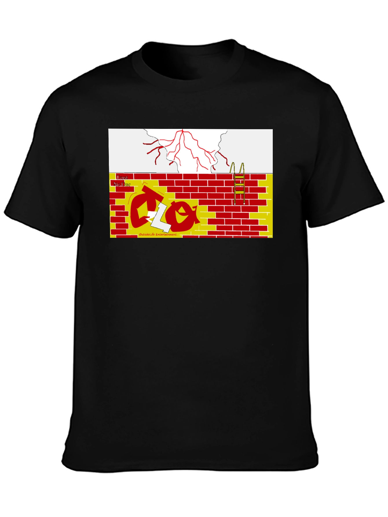 Abstract Graphic Print Tee