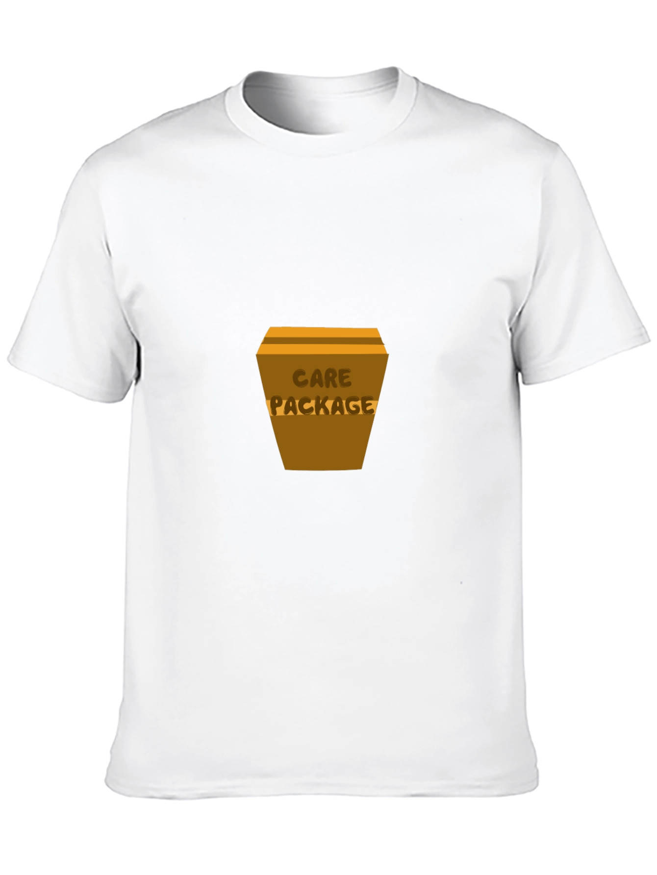 Care Package T-Shirt - Classic Black Cotton Tee