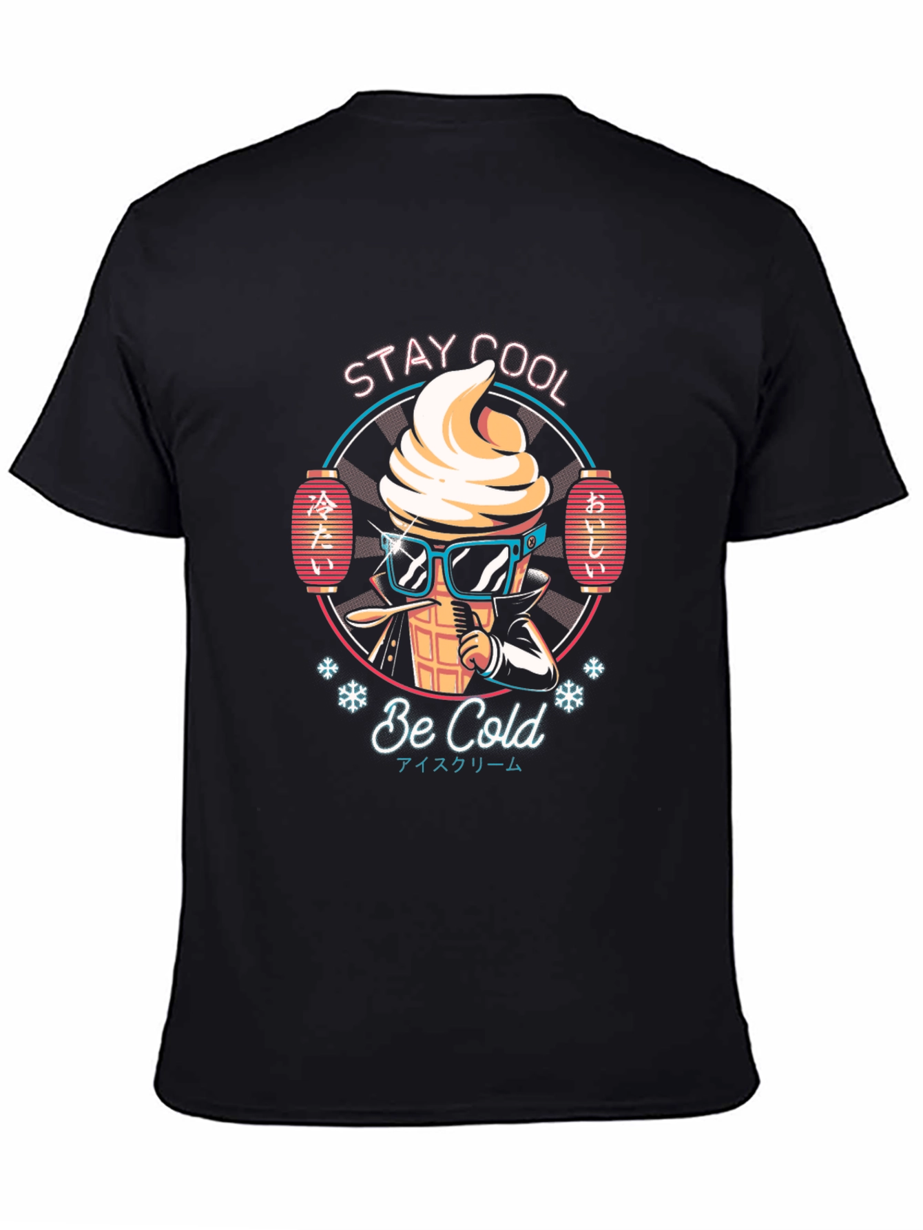 Stay Cool Ice Cream Graphic T-Shirt