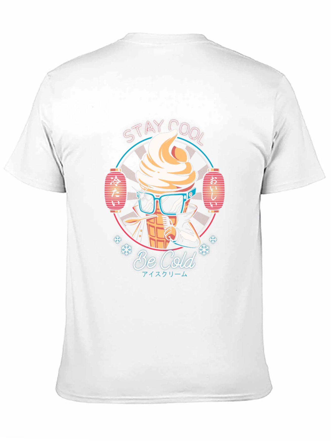 Stay Cool Ice Cream Graphic T-Shirt