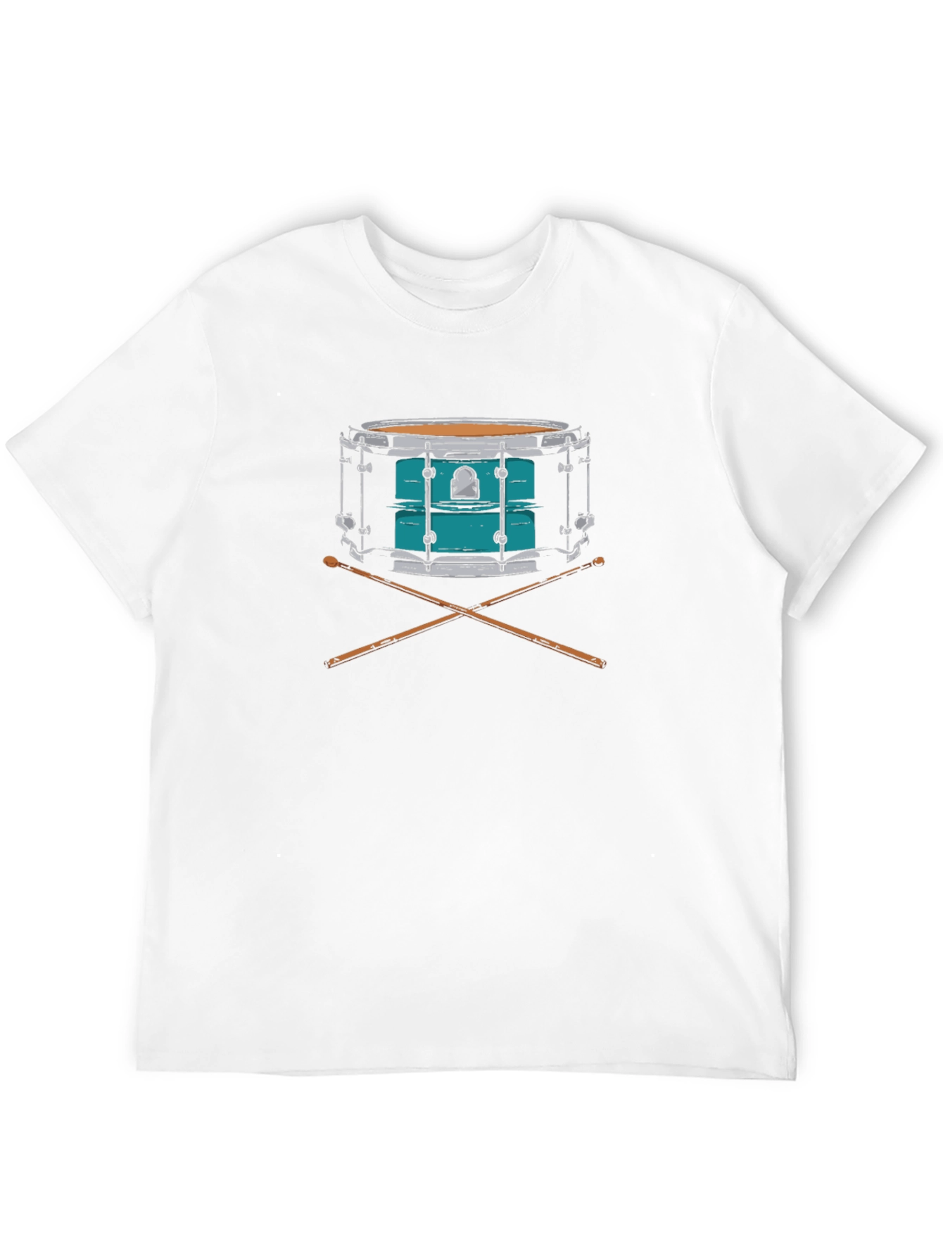 Drum Graphic T-Shirt - Black