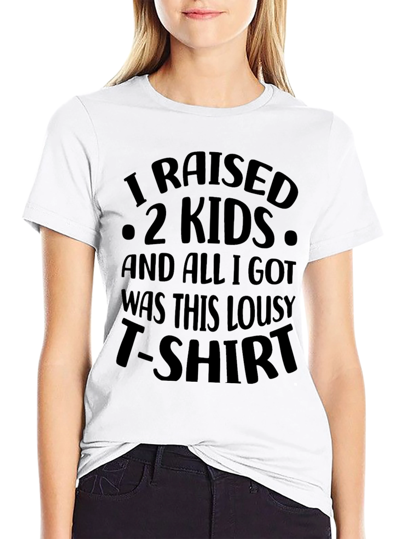 I Raised 2 Kids Graphic Tee