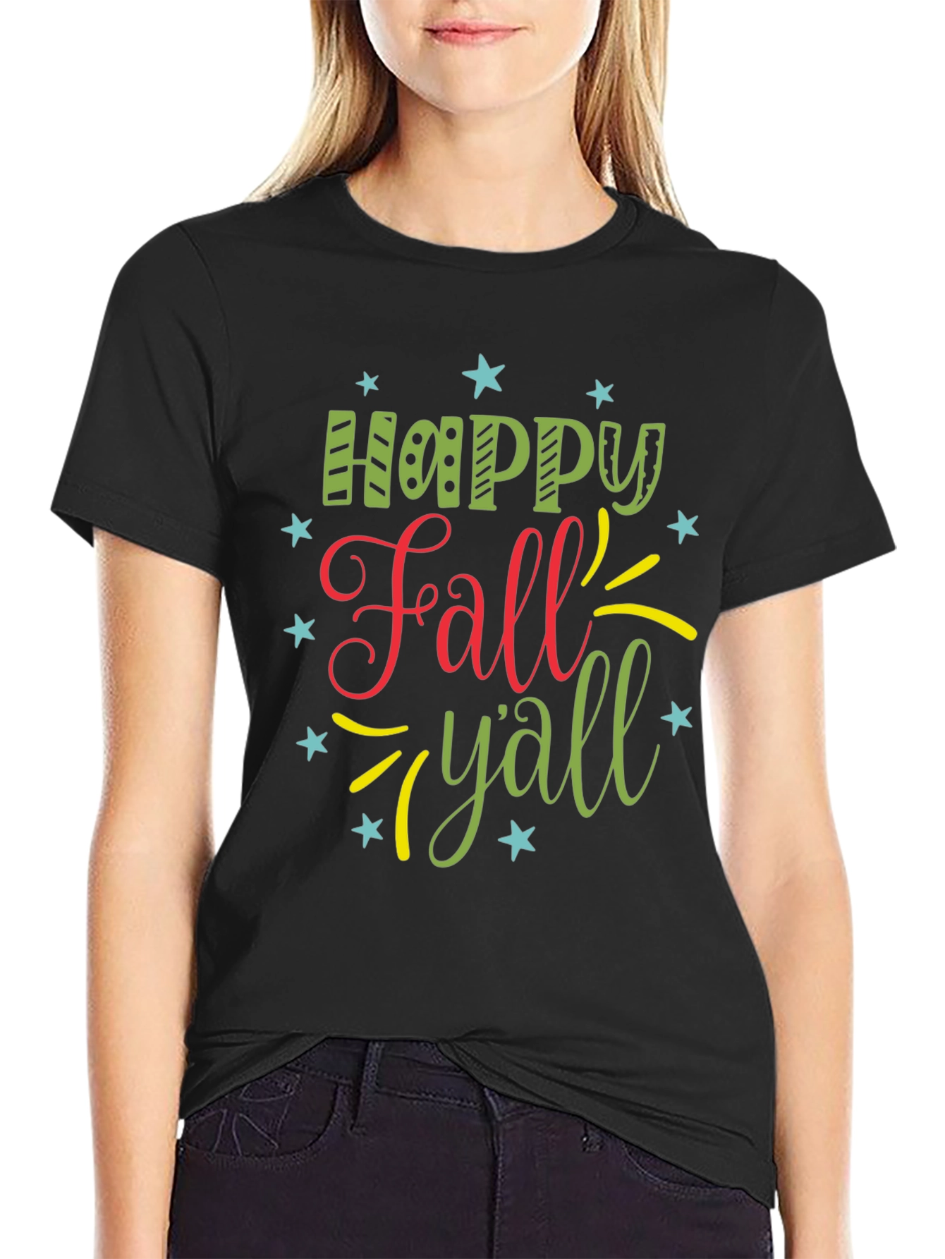 Happy Fall Yall Graphic Tee