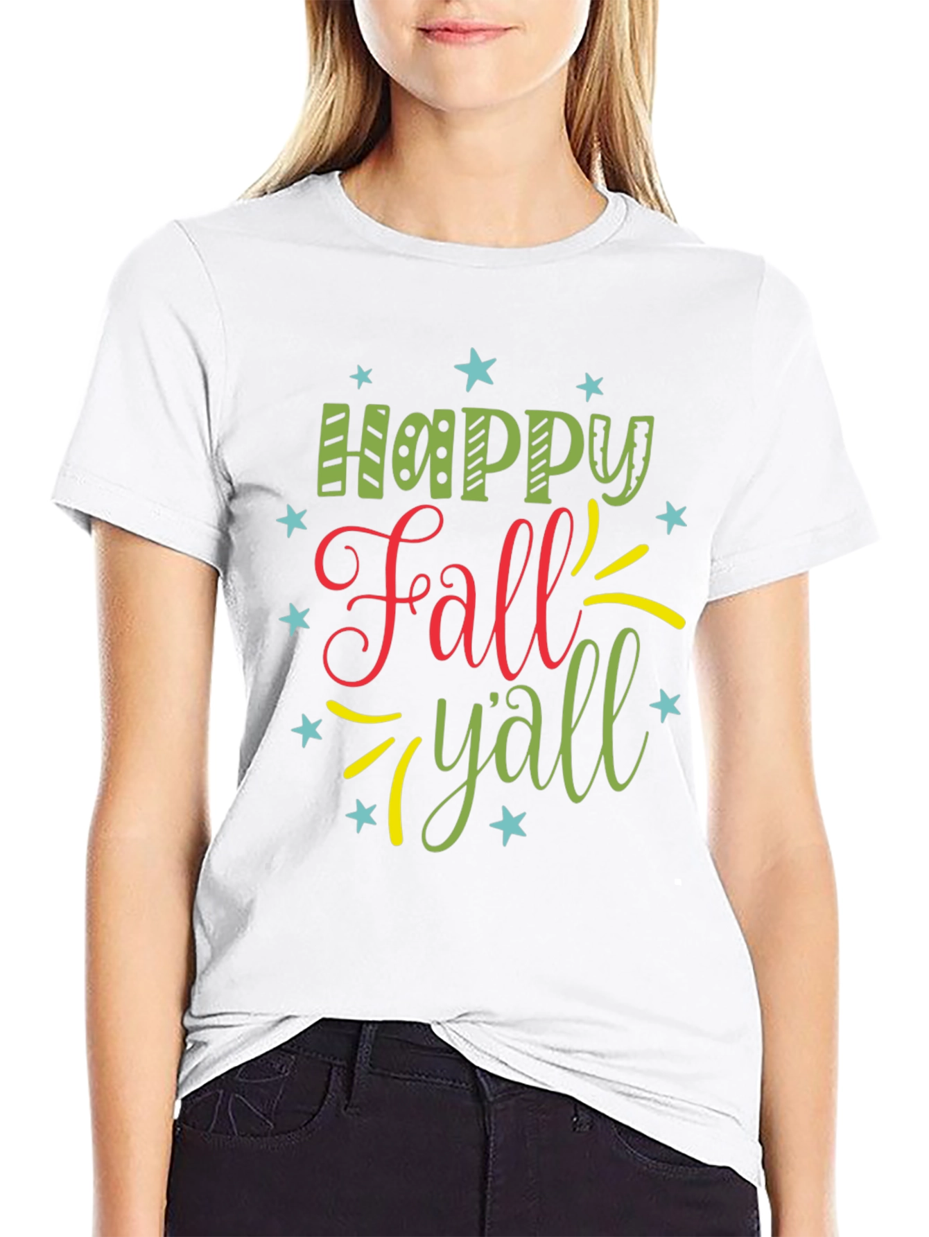 Happy Fall Yall Graphic Tee